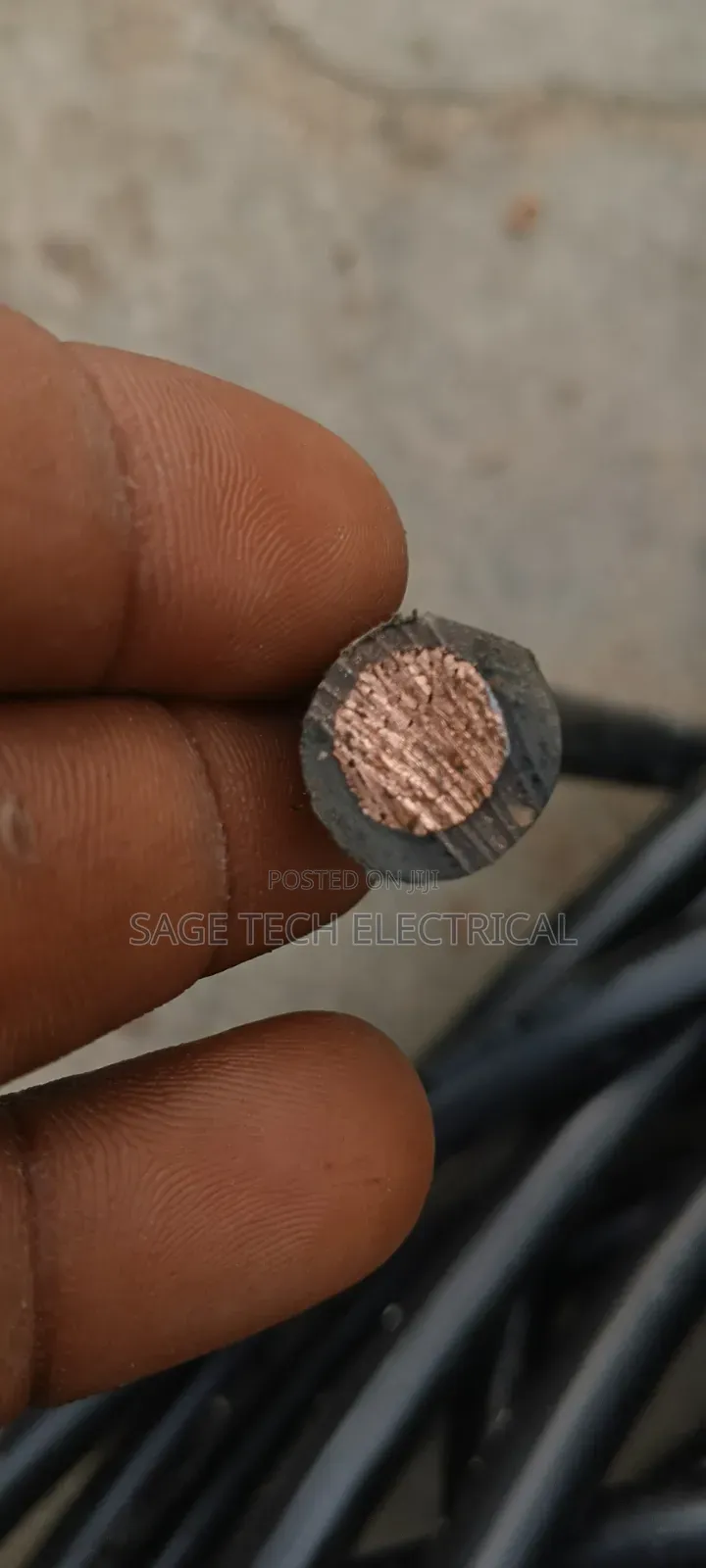 70mm Single Nigerchin Flexible Cable TRS