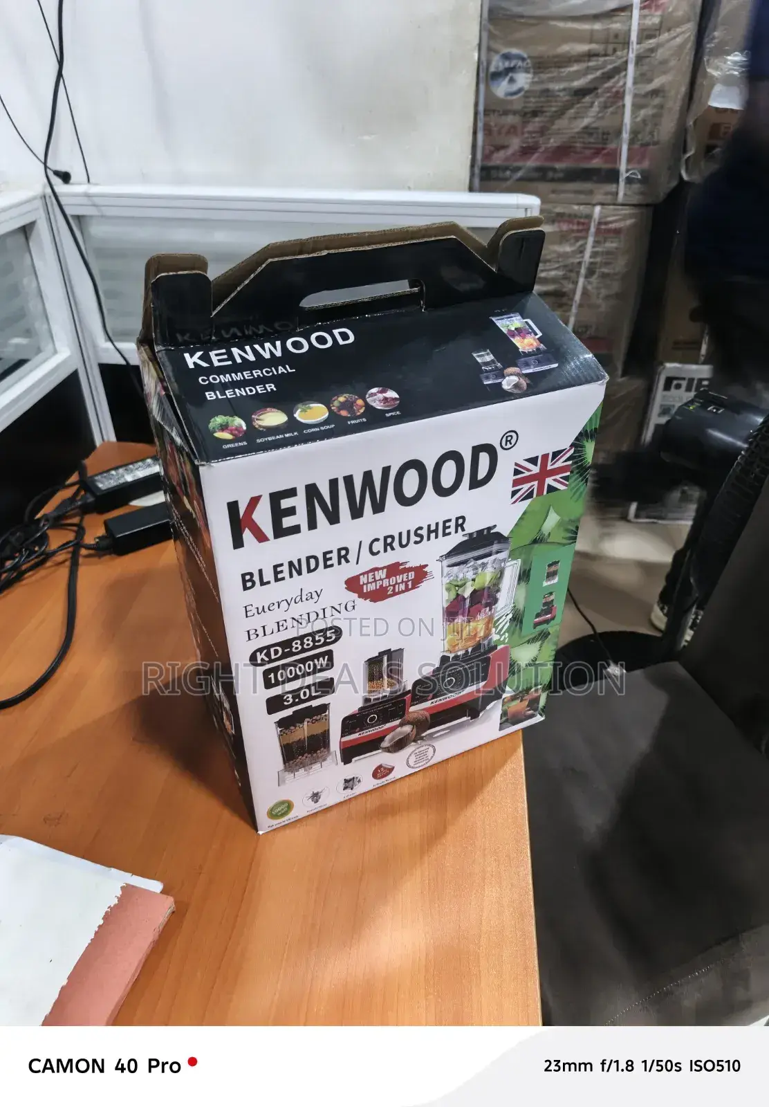Kenwood Kd-8855 Heavy-Duty Commercial Blender