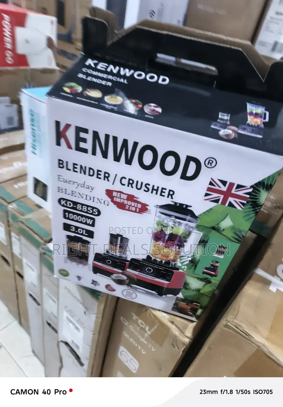 Kenwood 2-in-1 Blender and Grinder Machine