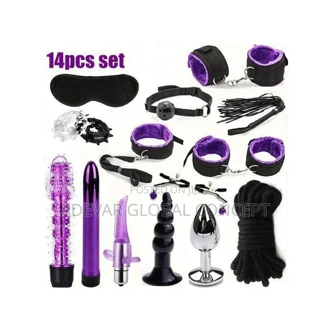 14pcs BDSM Sets Anal Plugs Vibrator Sex Toy for Women
