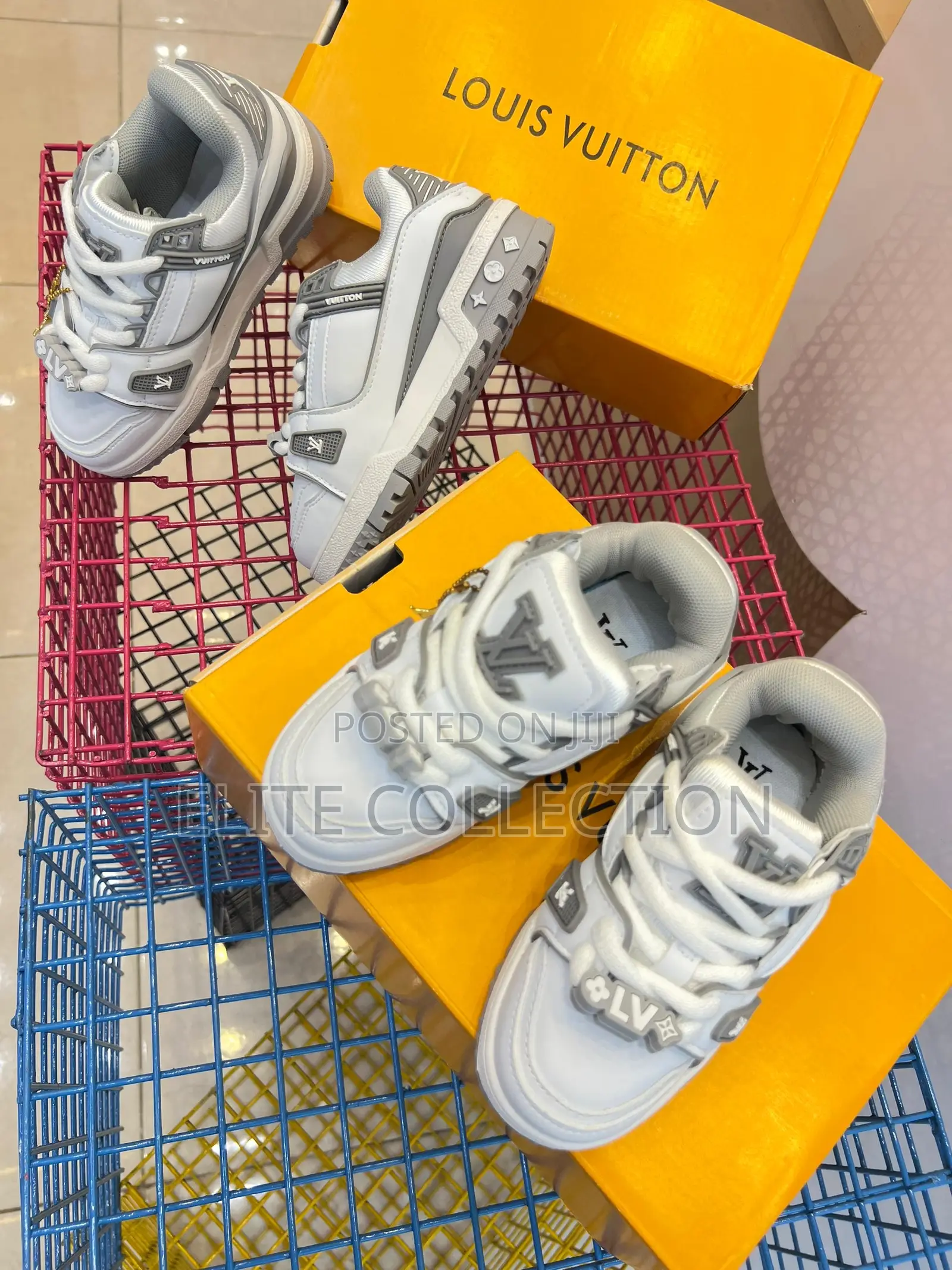 Original Louis Vuitton Kids Trainer Size: 26 To 37