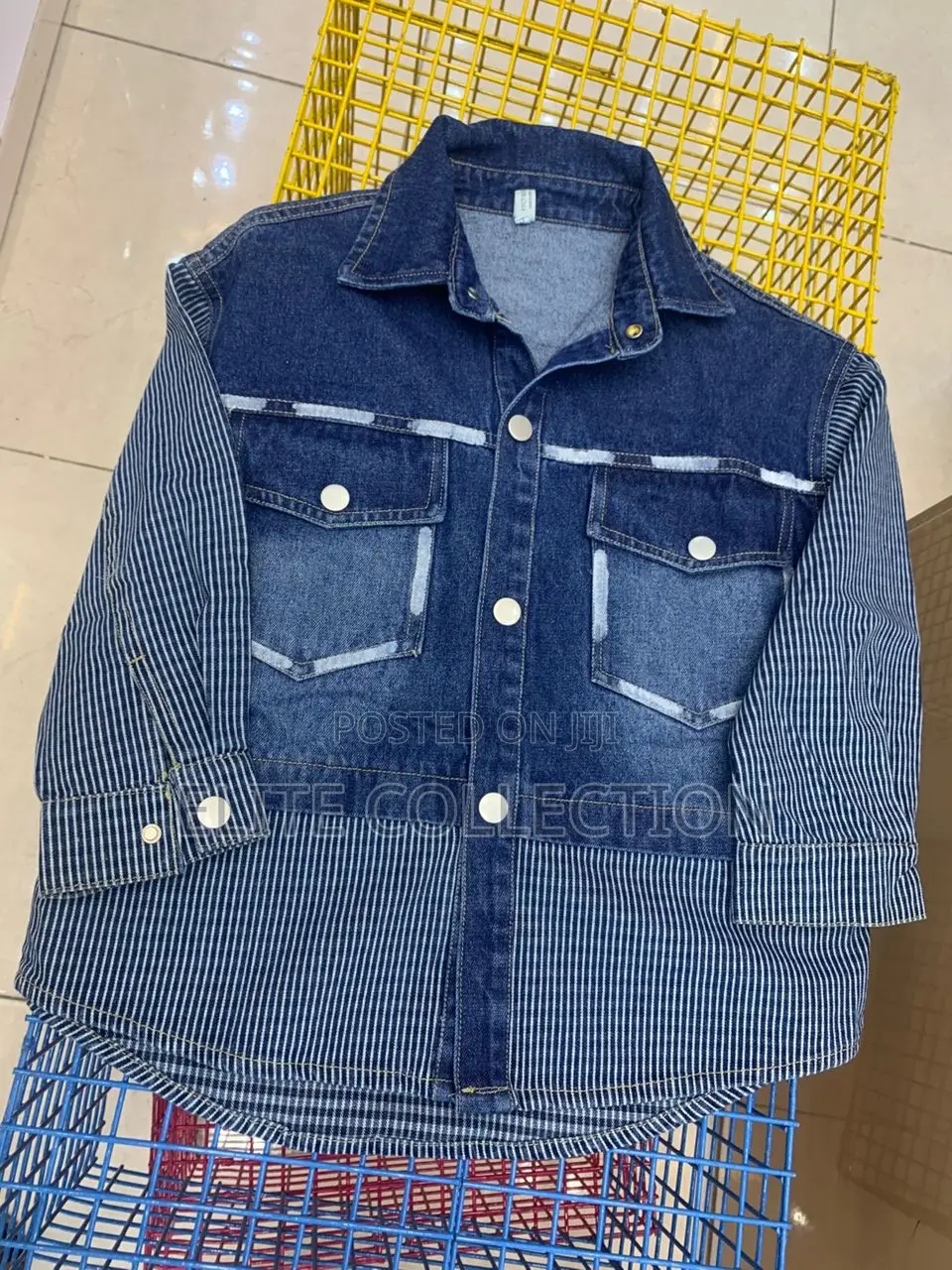 Luxury Quality Denim Jacket. Size: 130 140