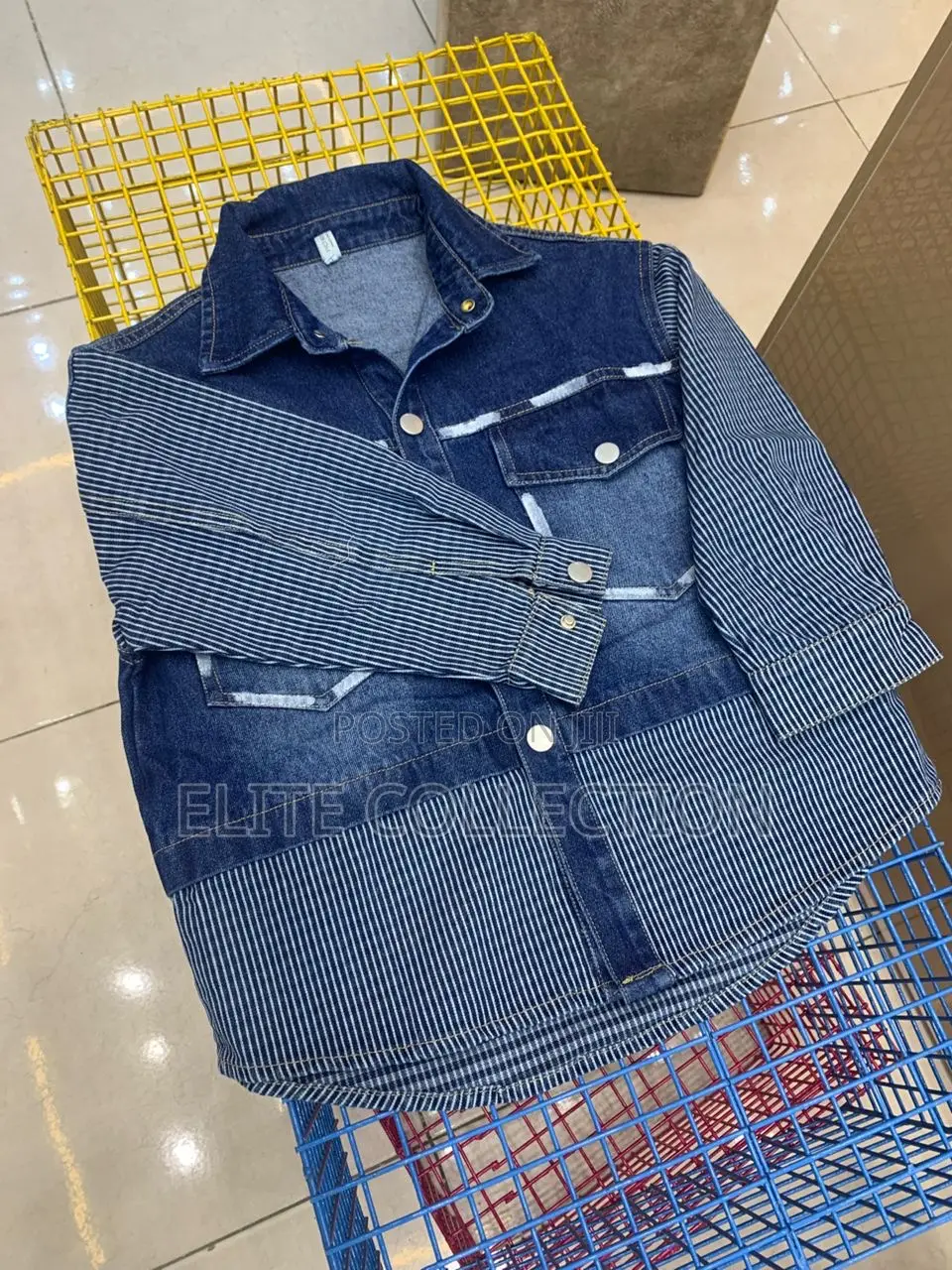 Luxury Quality Denim Jacket. Size: 130 140