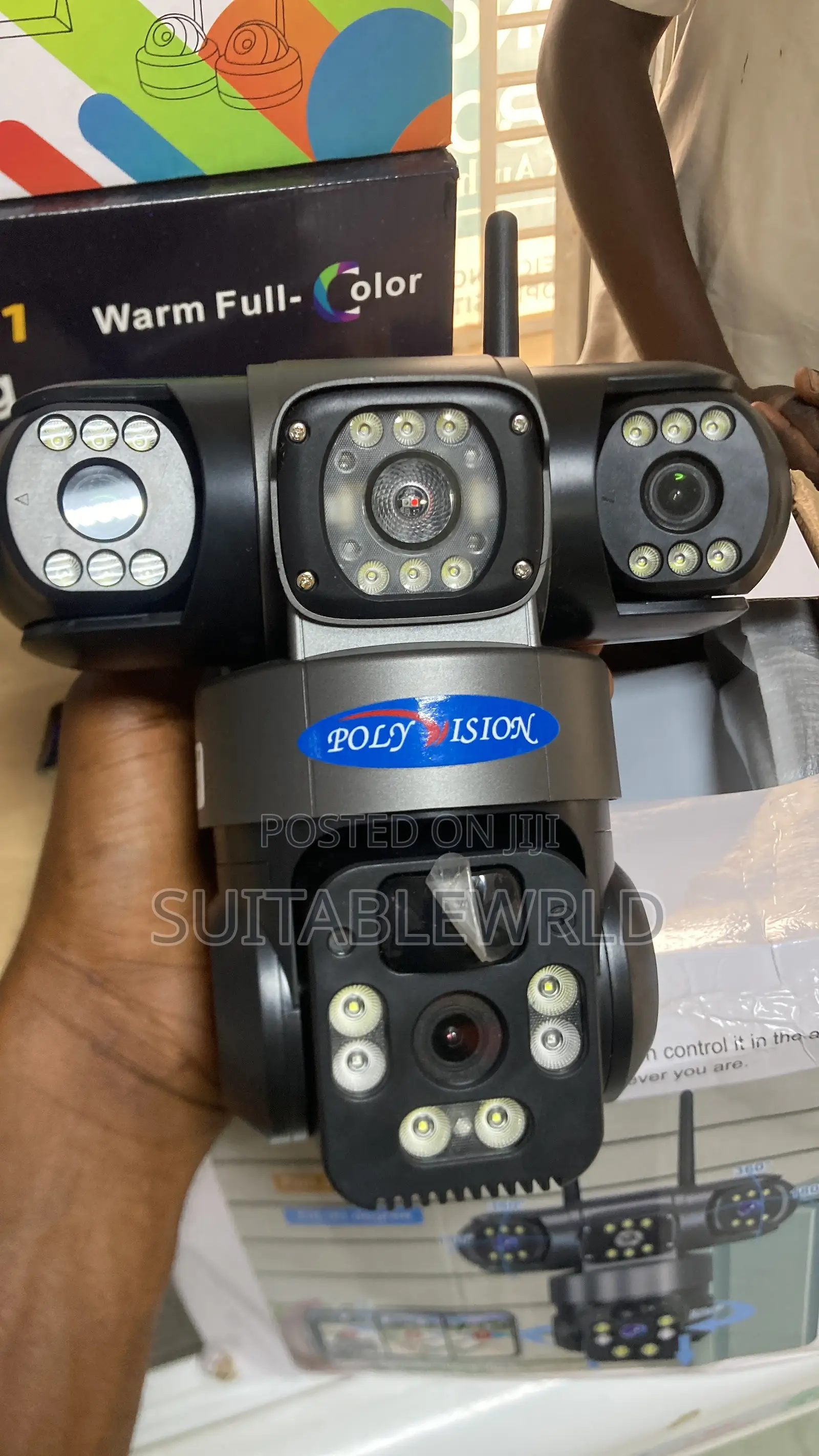 Wi-Fi T30 3 Lens Solar PTZ