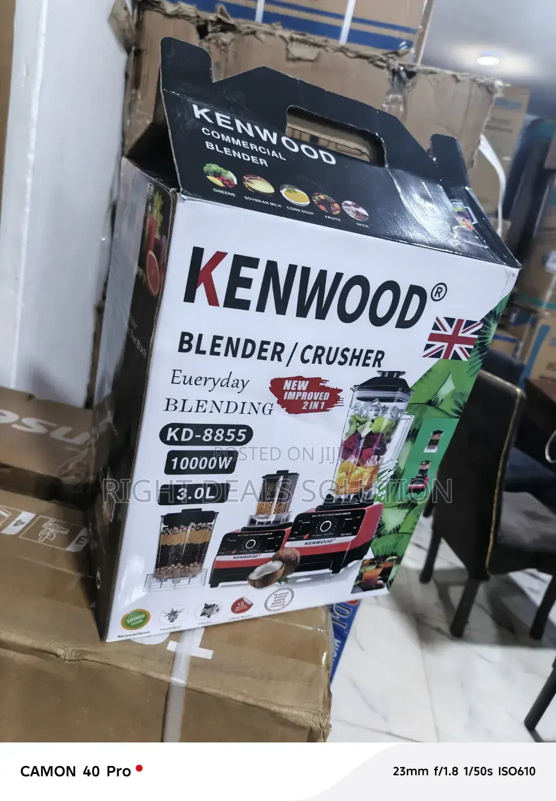Kenwood Commercial Blender With Grinding Cup