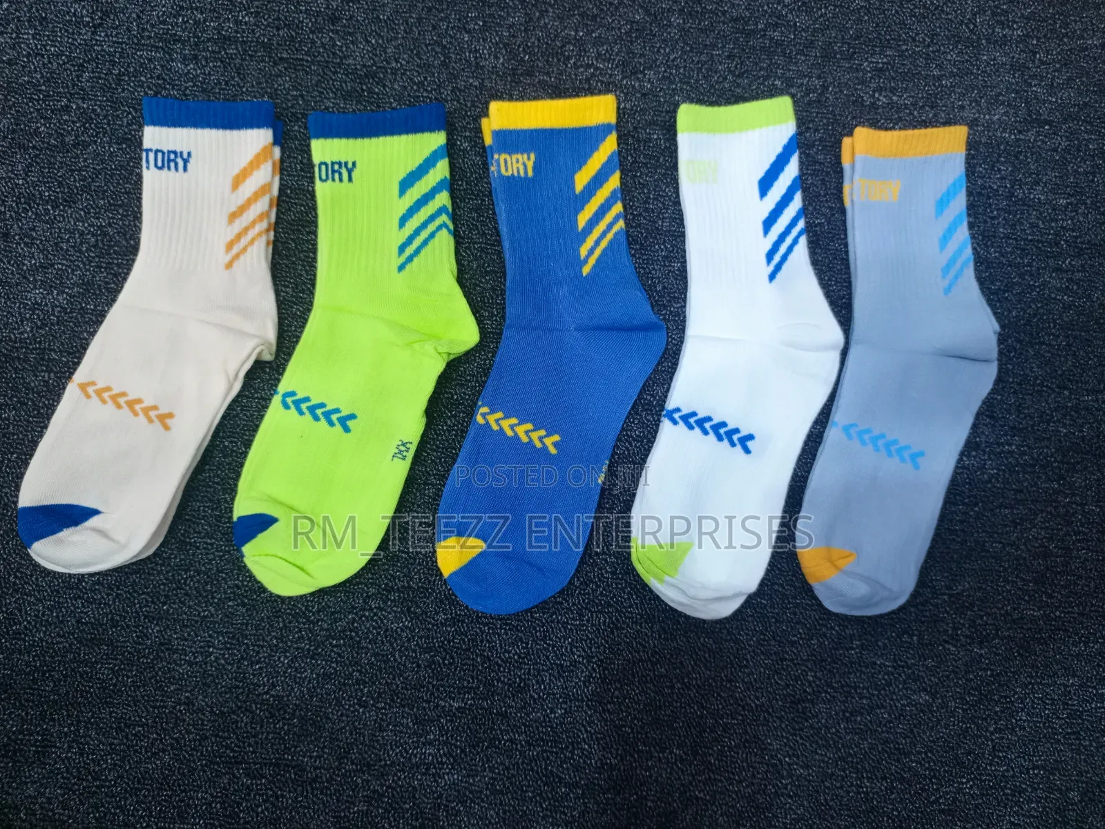 5-in-1 Children's Colored Socks