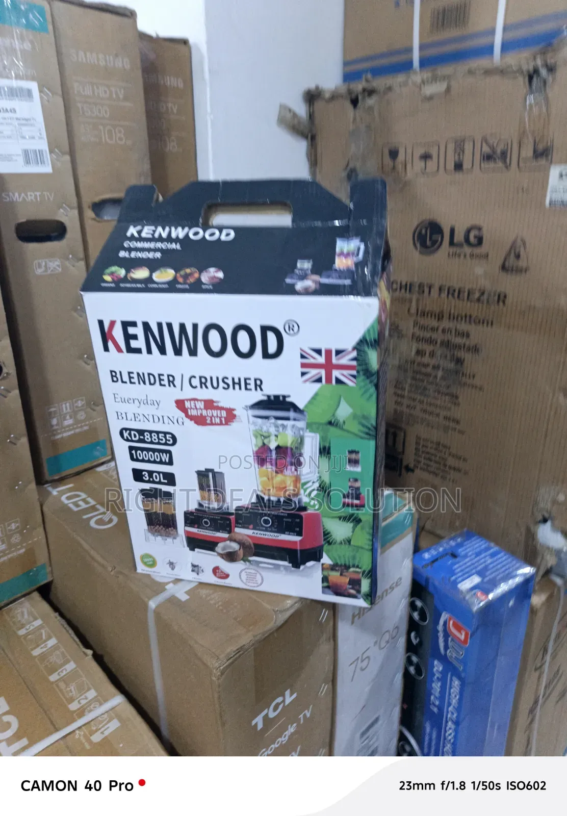 Kenwood Heavy-Duty Juice and Smoothie Blender