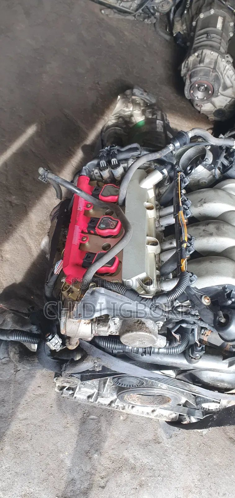 Audi Q5 Engine 6plugs, 6 Cylinder