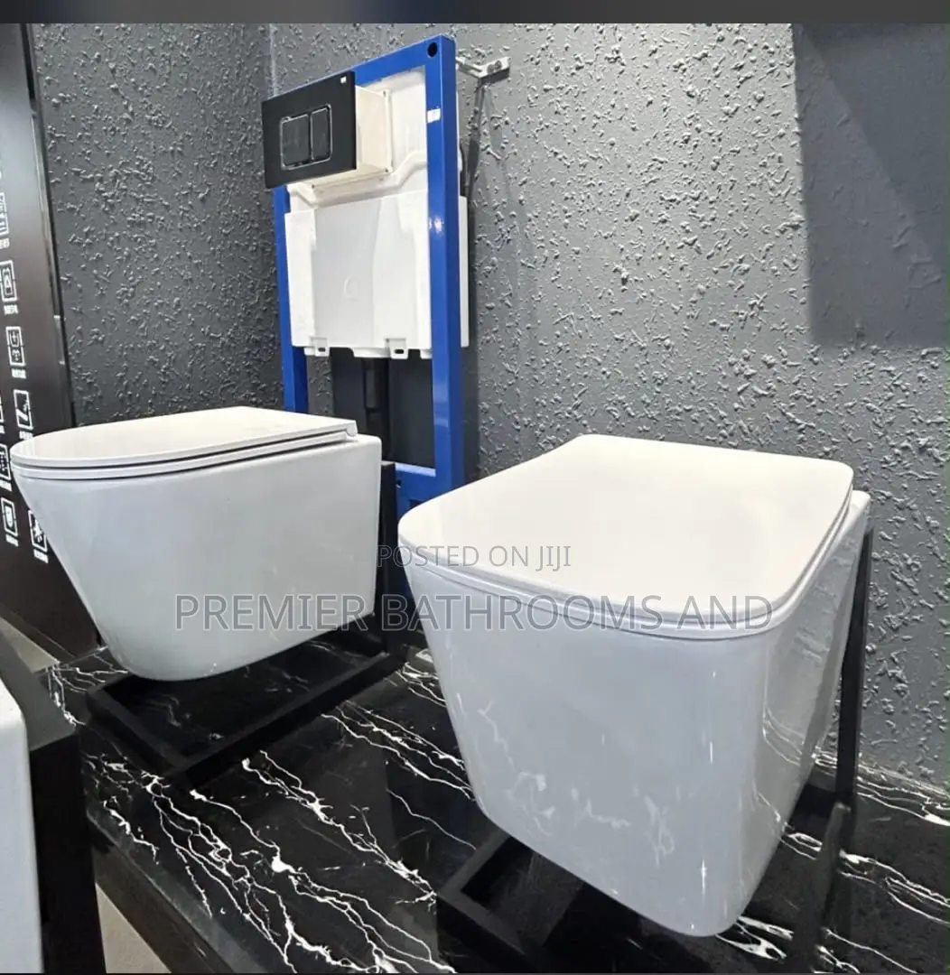 White Conceal Water Closet
