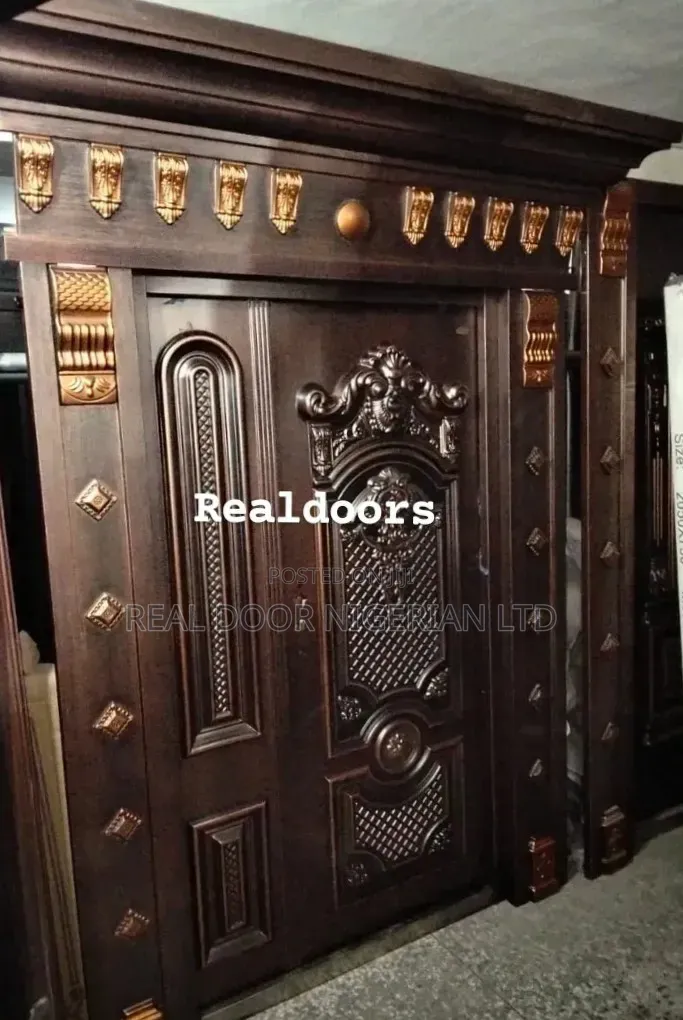 Armoured Super Copper Cast Door With Ark 4ft by 7ft