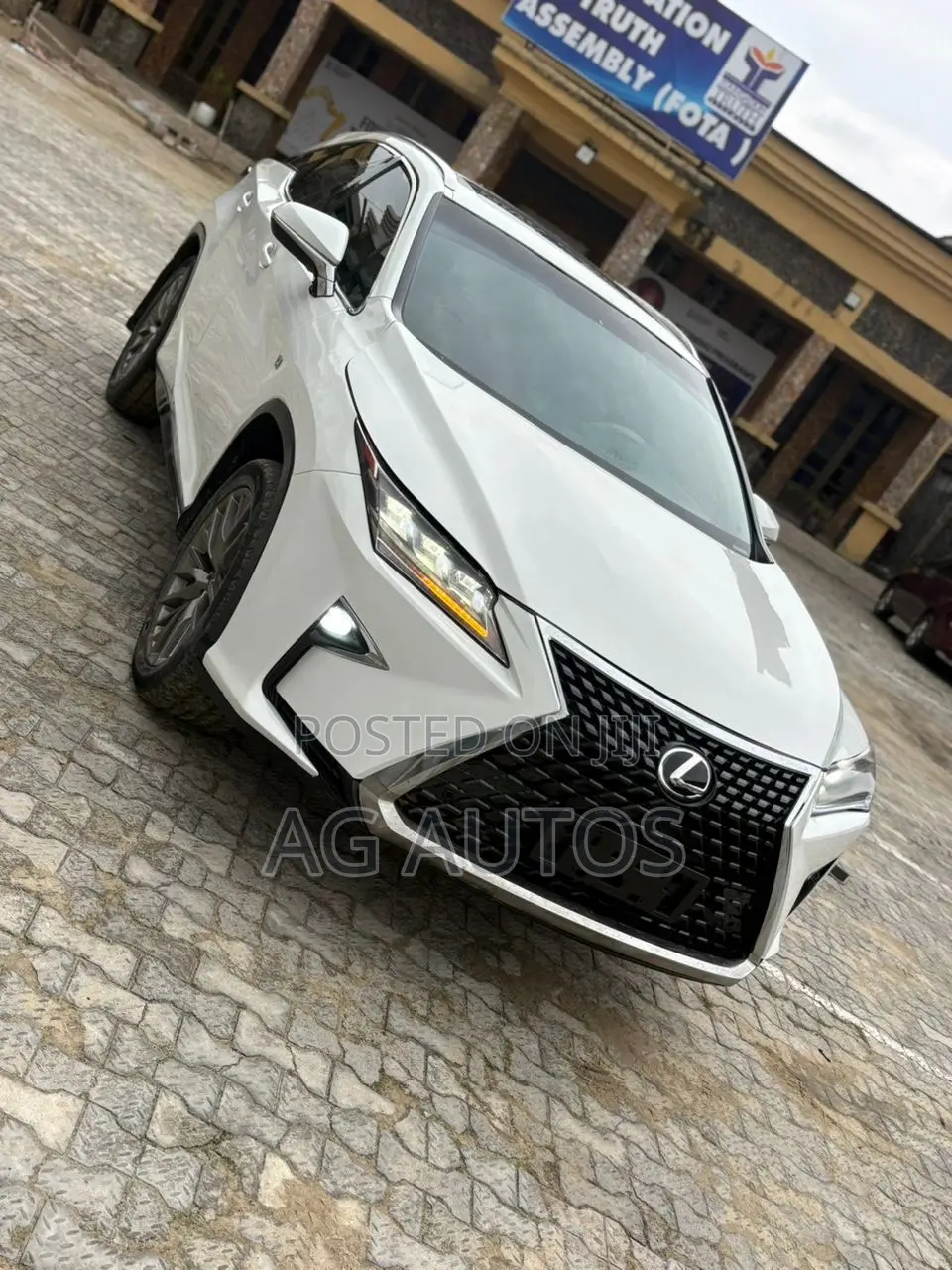 Lexus RX 350 F Sport AWD 2017 White