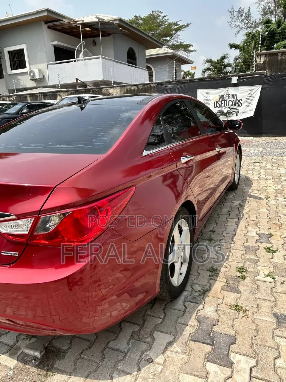 Hyundai Sonata 2012 Burgundy