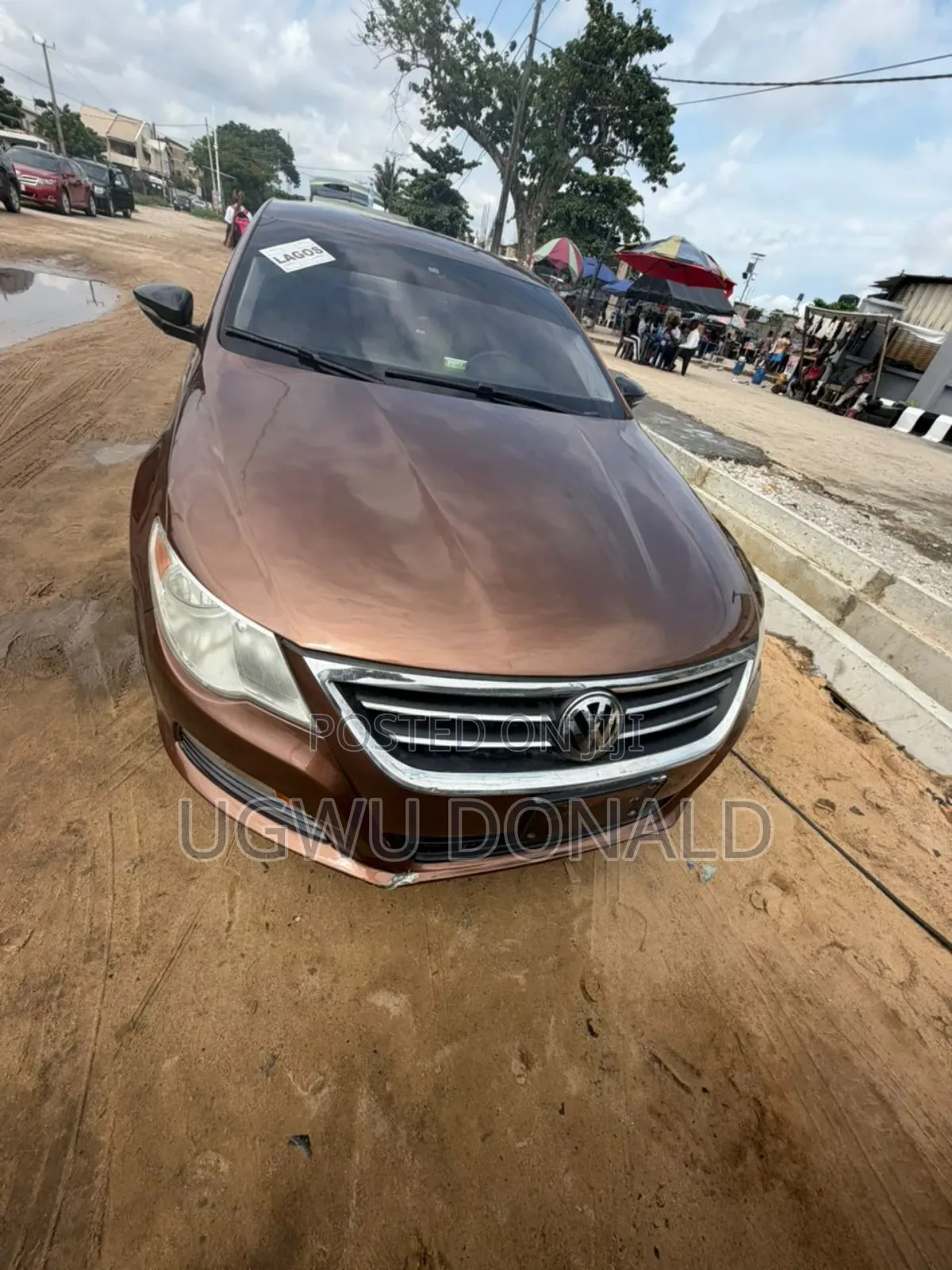 Volkswagen CC 2012 Brown