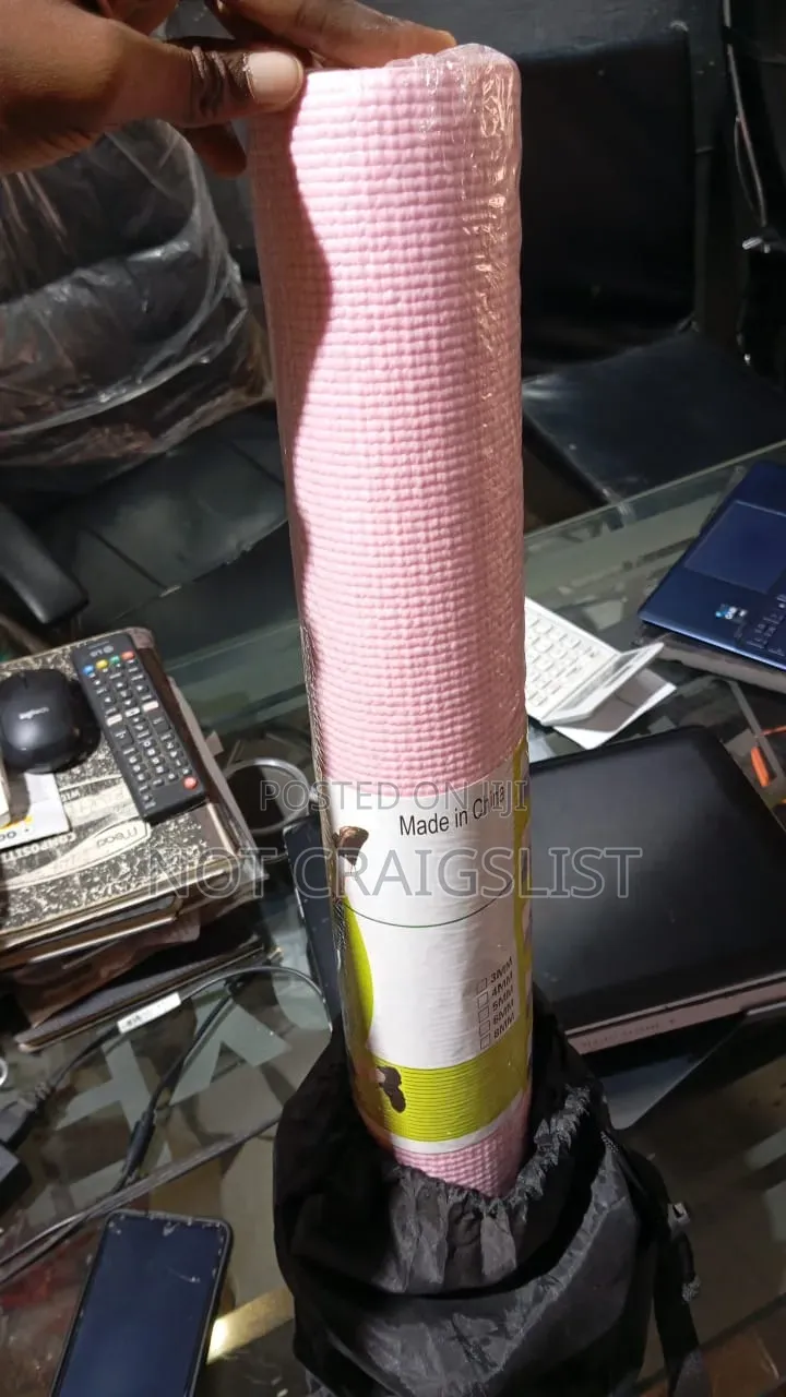 Yoga Exercise Mat for Women and Men | Eva Gym Mat With Bag