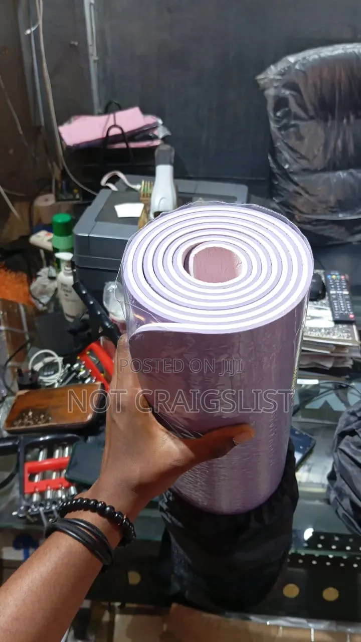 Best 2 in 1 Eva Fitness Mat for Yoga Pilates and Stretching Exercises