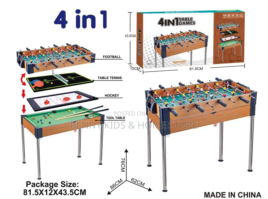 4in1 Table Game
