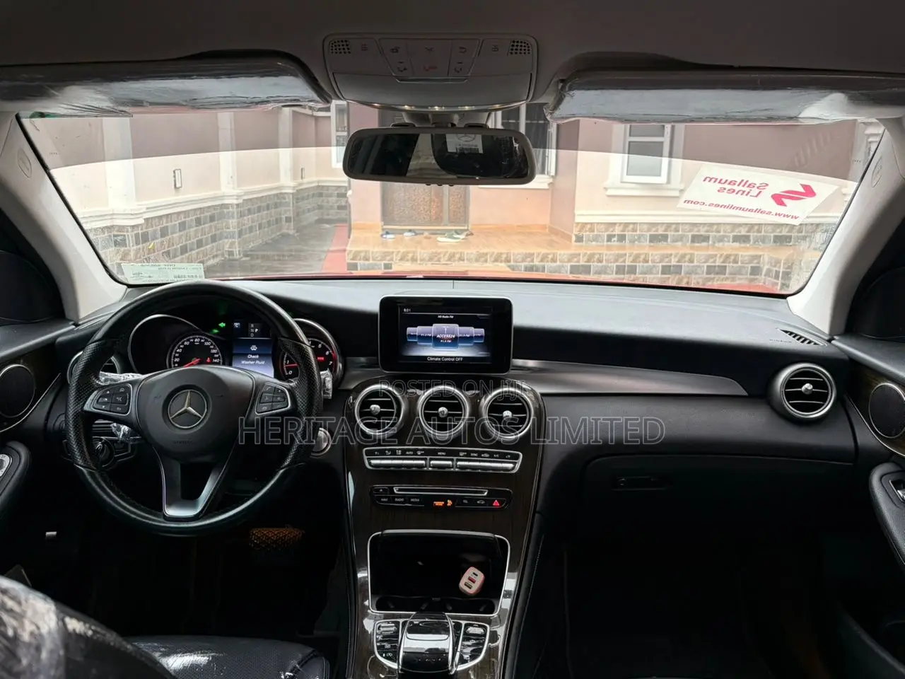 Mercedes-Benz GLC-Class 2016 Burgundy