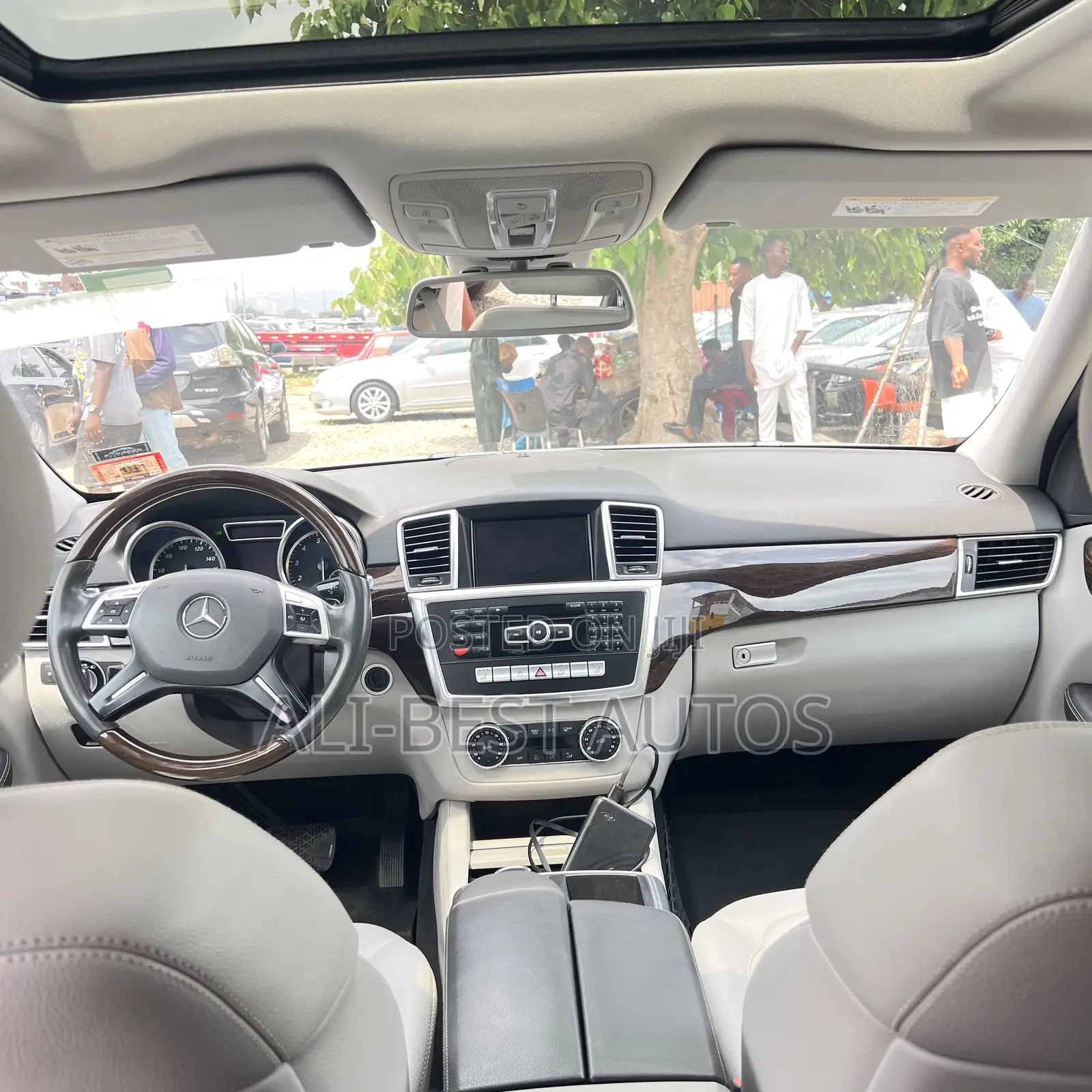 Mercedes-Benz M Class ML 350 4Matic 2012 White