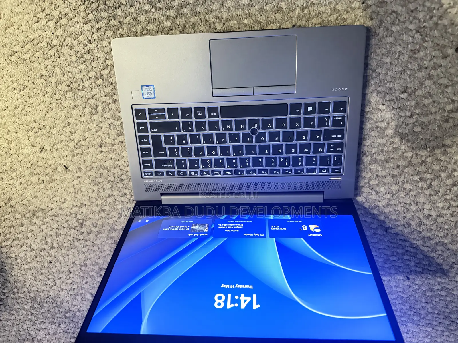 Laptop HP ZBook 14u G6 8GB Intel Core i7 SSD 256GB
