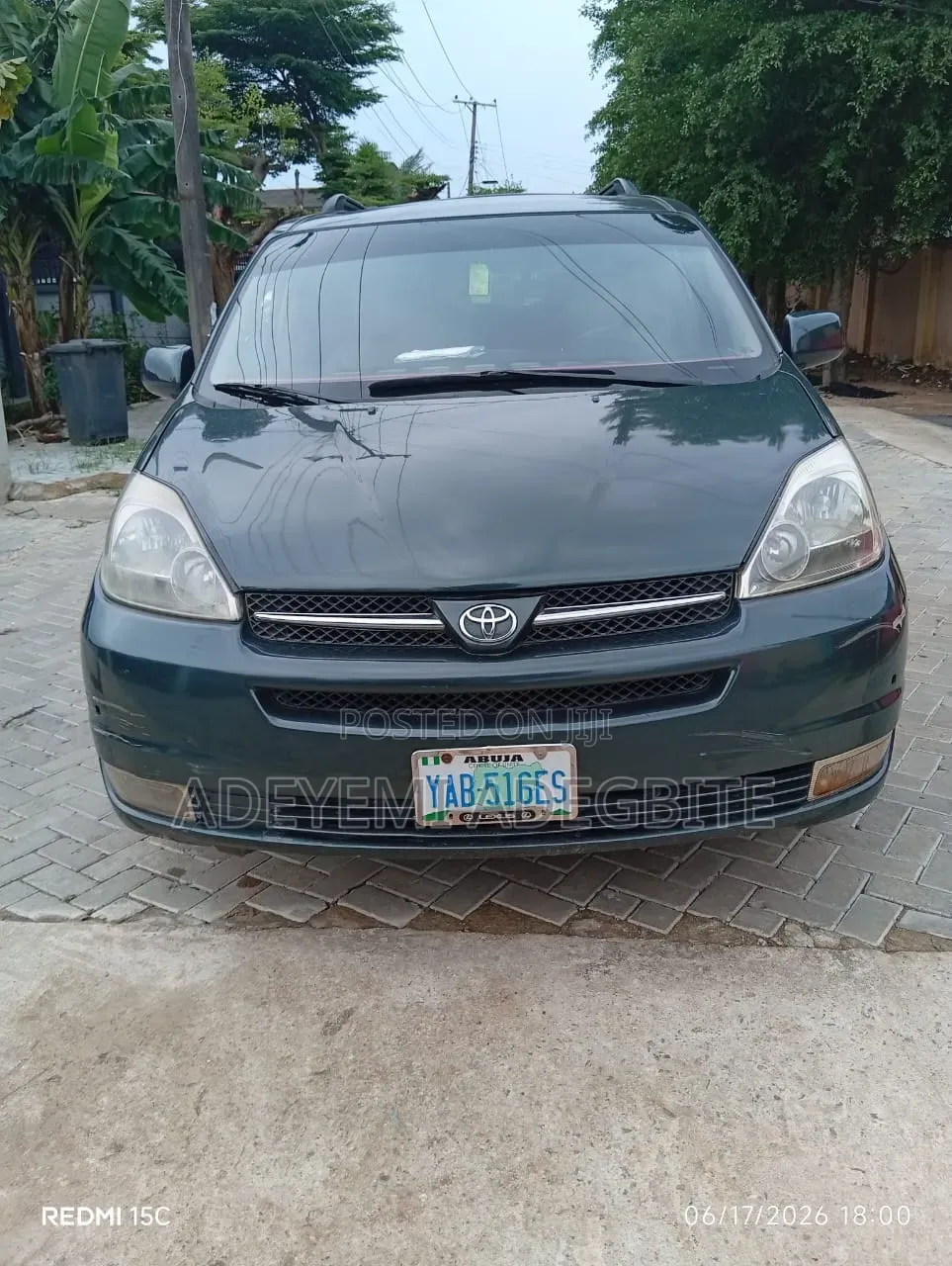 Toyota Sienna 2005 Green