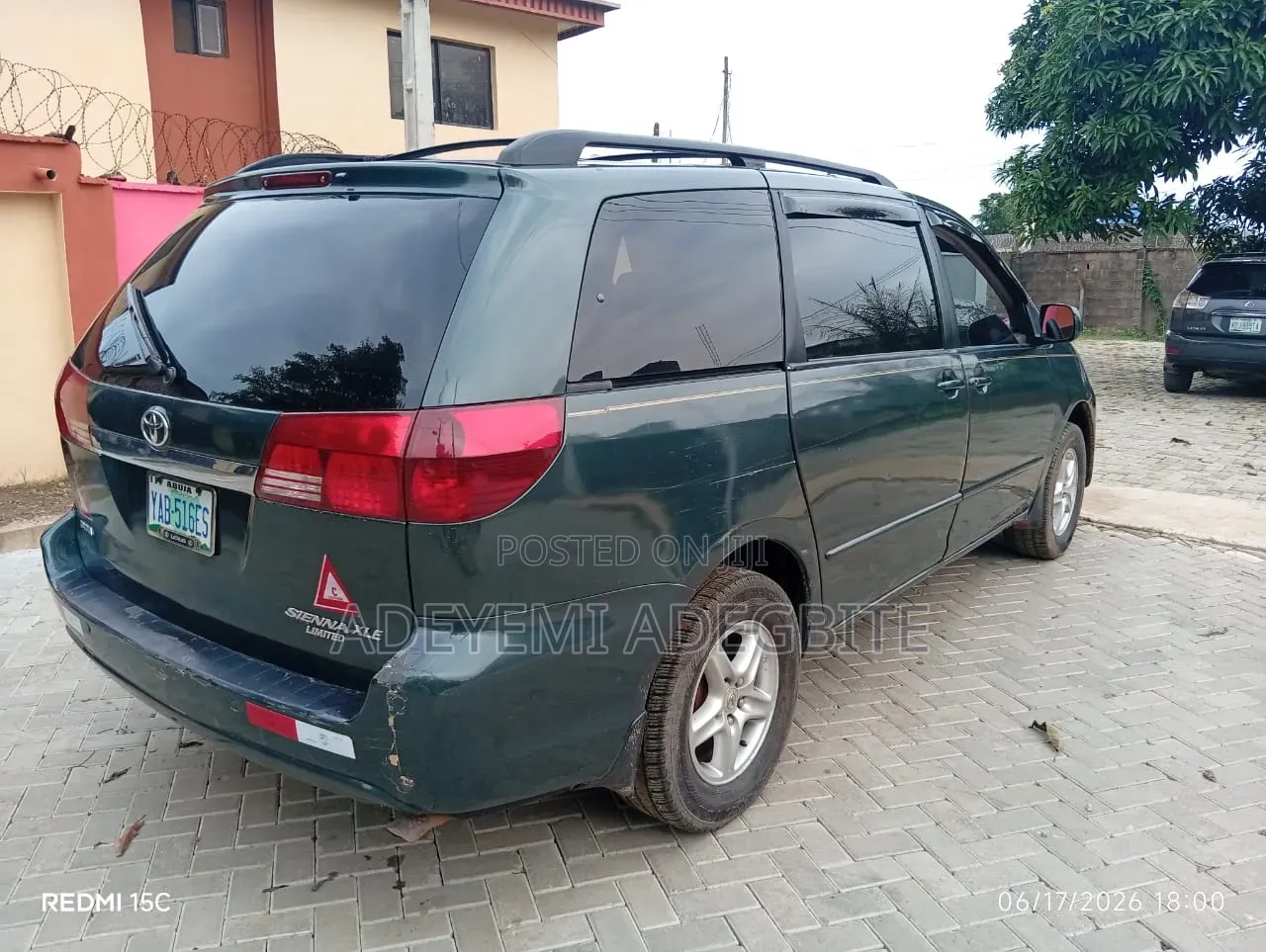 Toyota Sienna 2005 Green