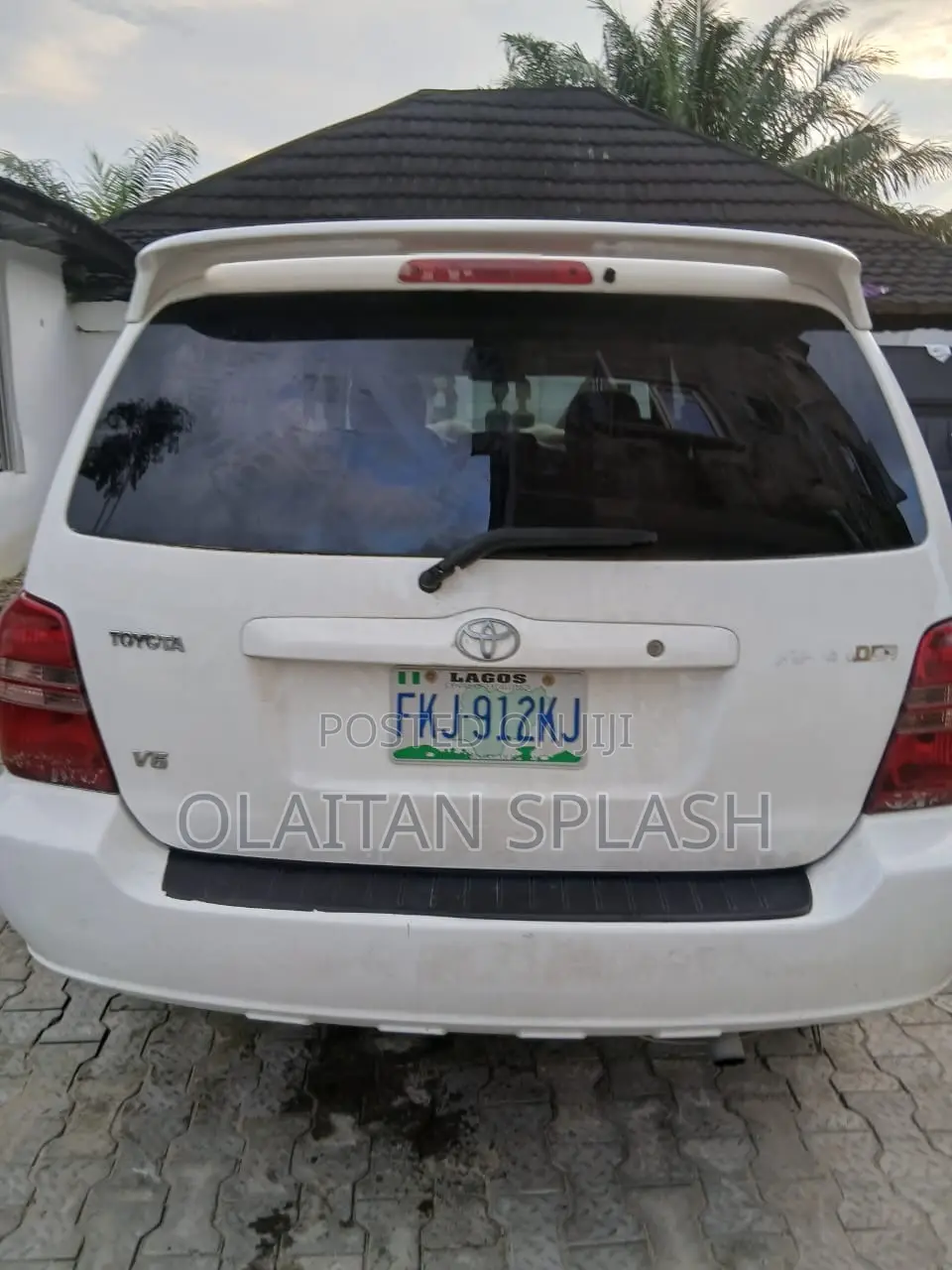 Toyota Highlander 2004 White