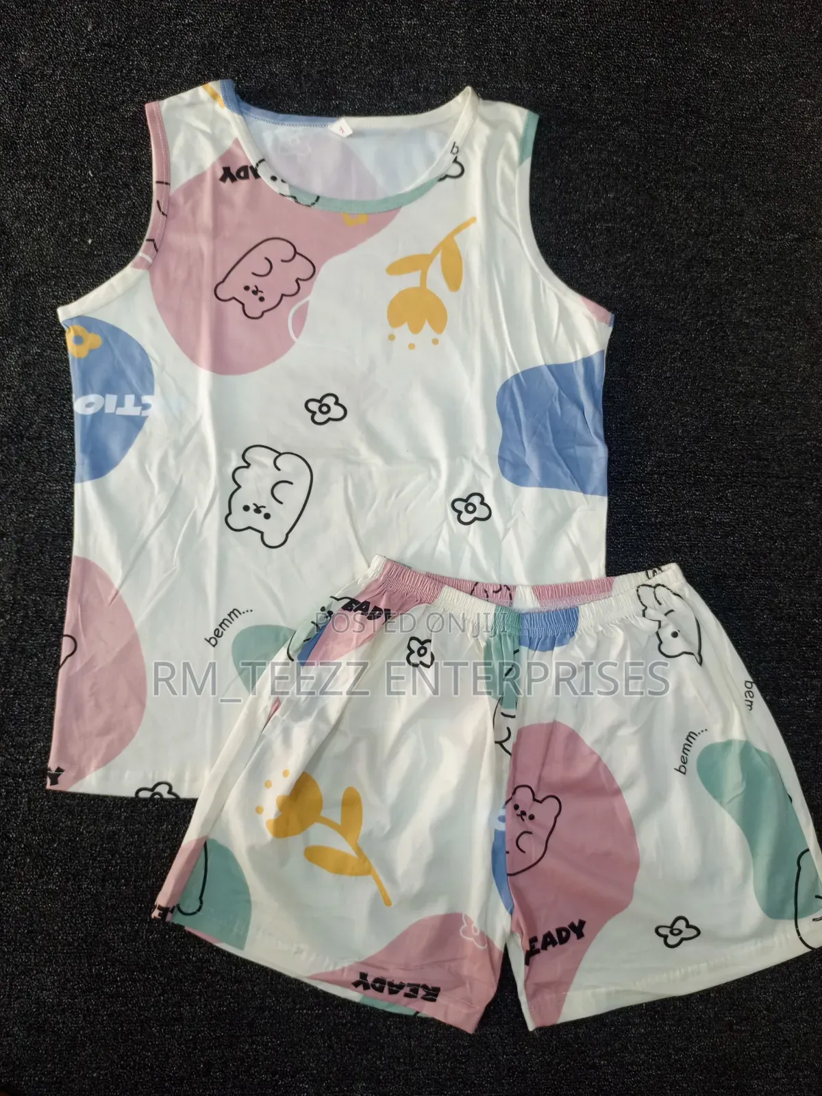 Premium 2-Piece Ladies Sleeveless Sleepwear Sets