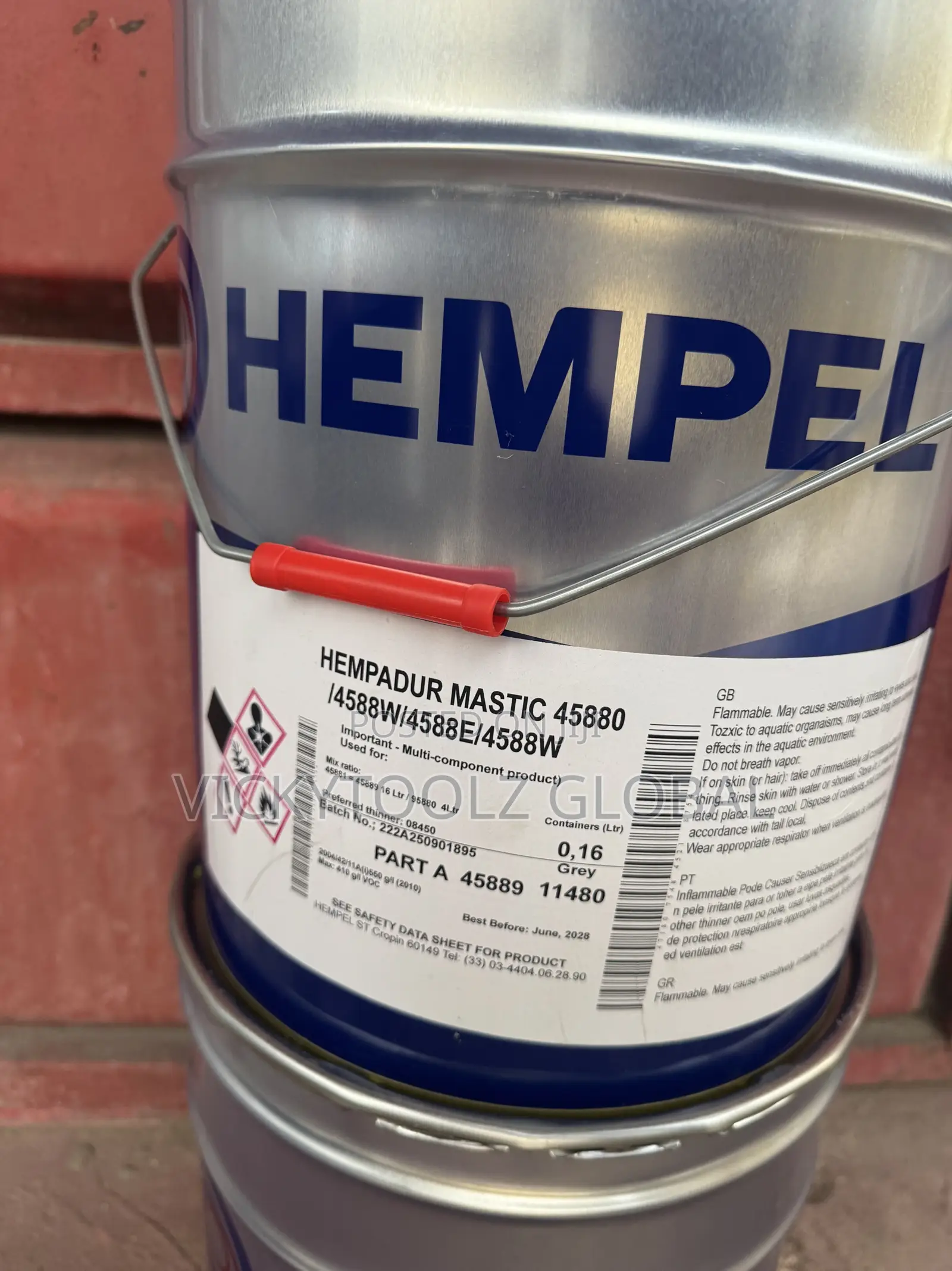 Hempadur Mastic 45880 Comp A+B