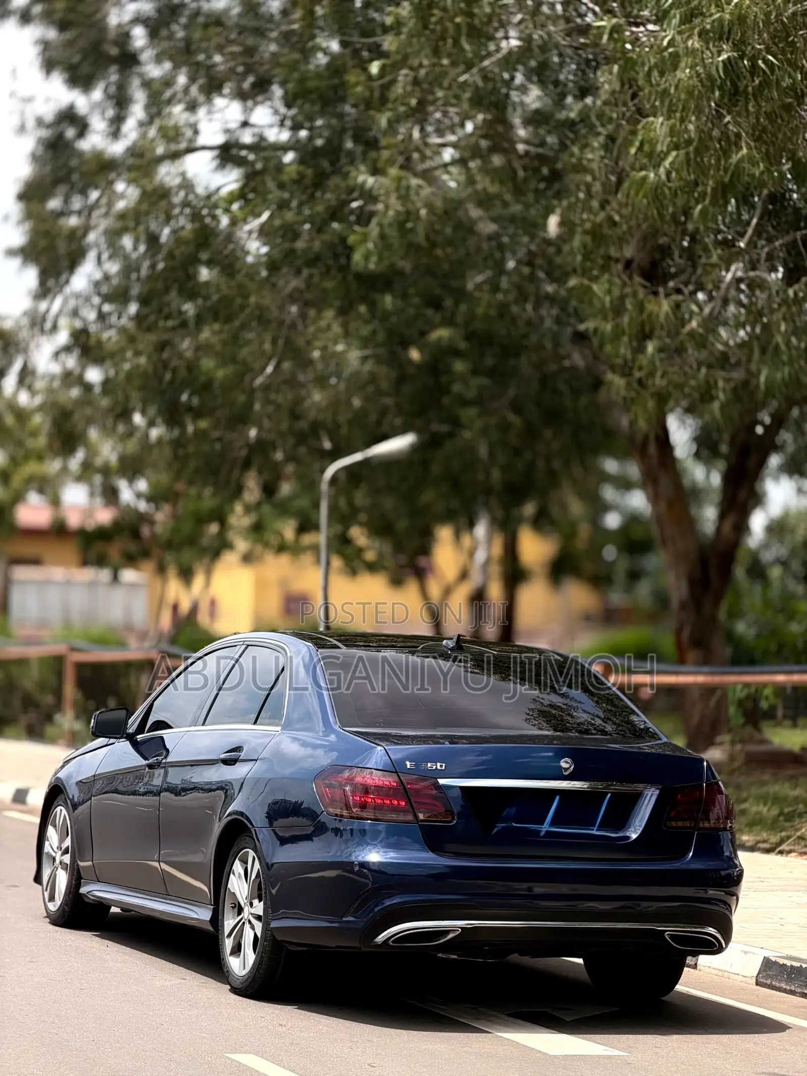 Mercedes-Benz E350 2014 Blue
