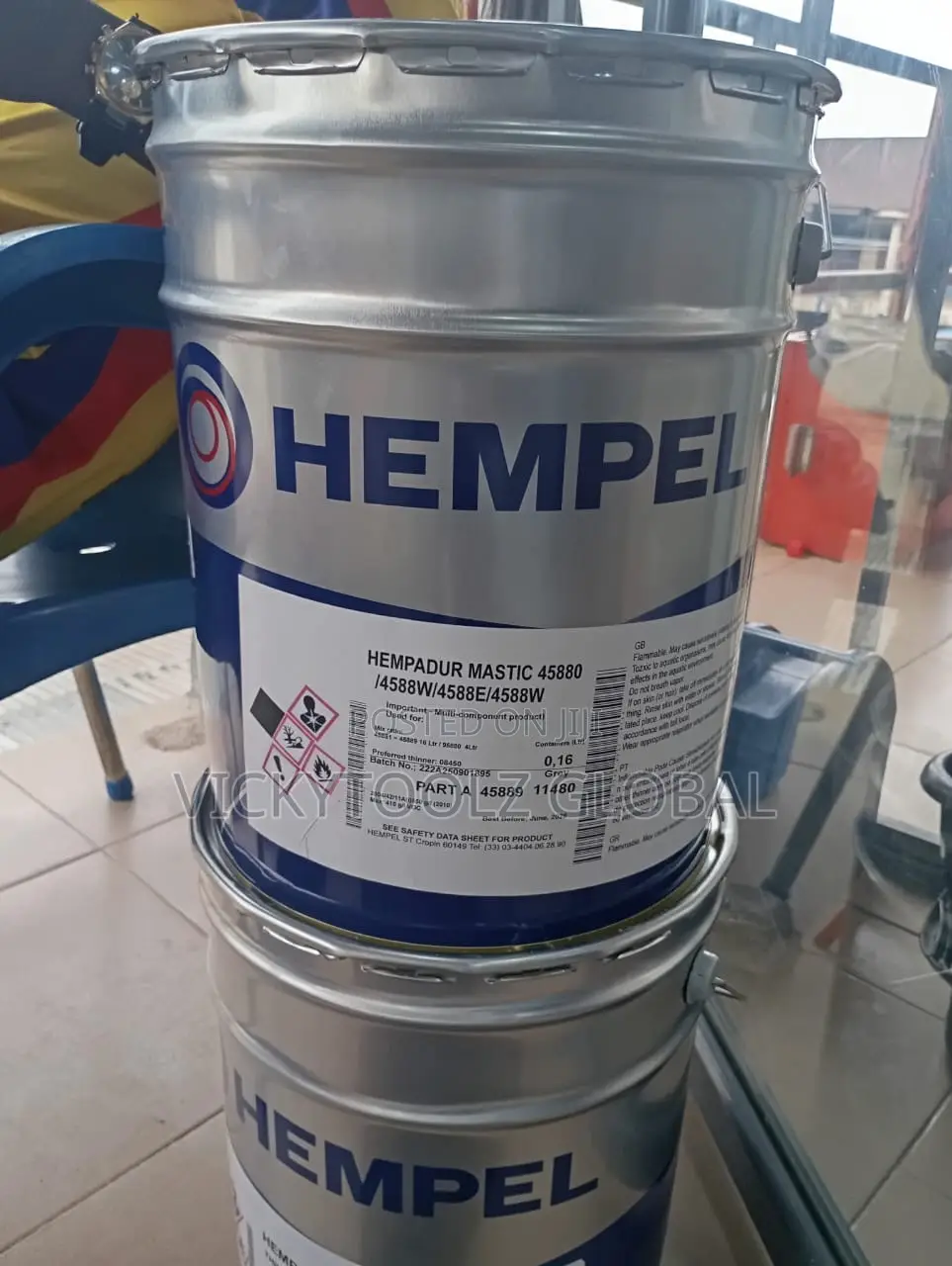Hempadur Mastic 45880/4588w/4588e/4588w Comp A+B 20l