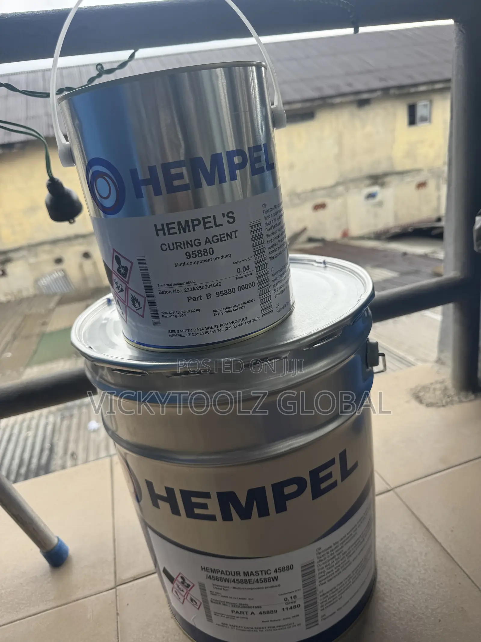 Hempadur Mastic 45880/4588w/4588e/4588w Comp A+B 20l