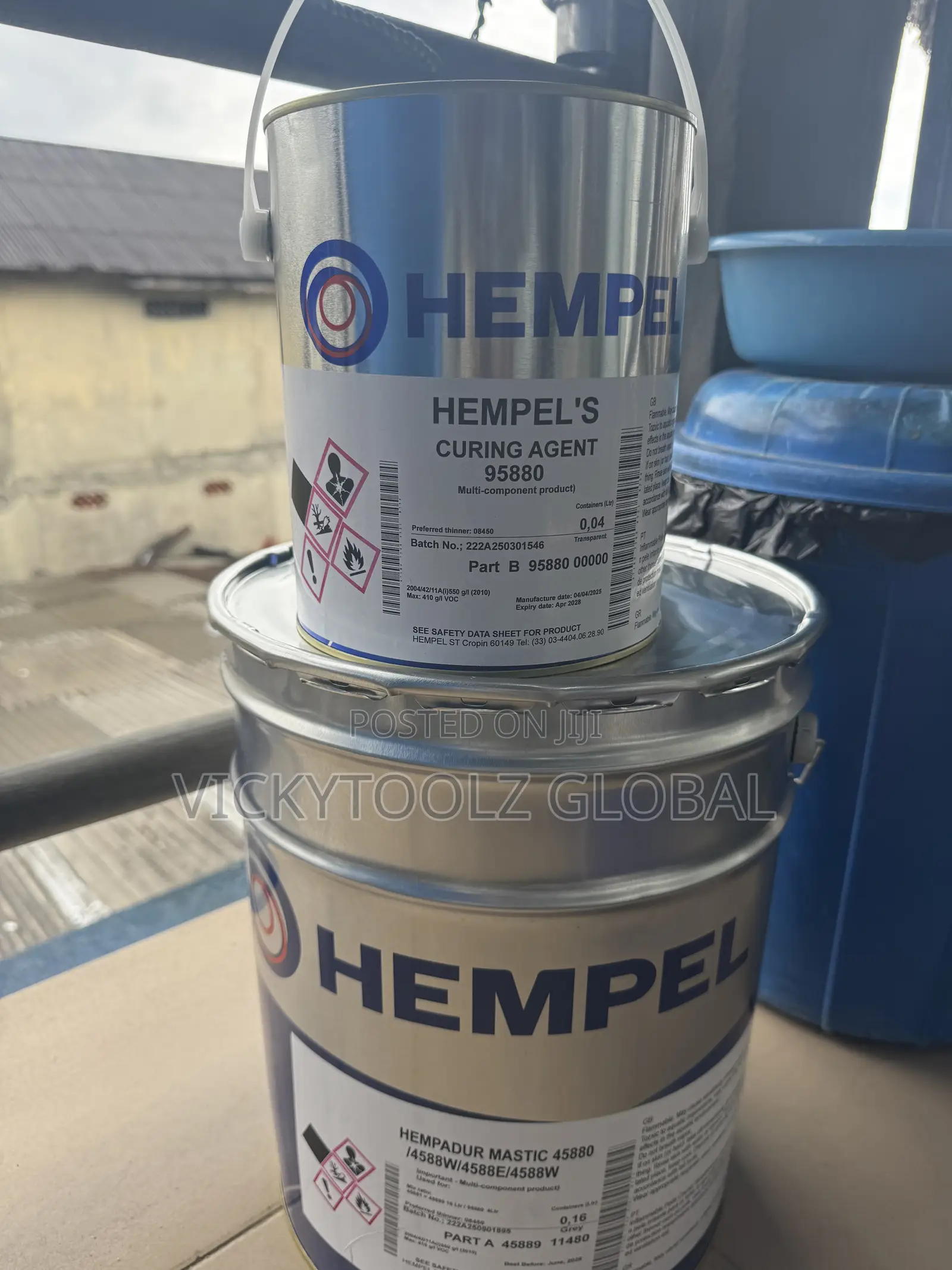 Hempadur Mastic 45880/4588w/4588e/4588w Comp A+B 20l