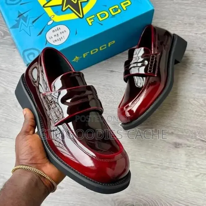 FDCP Patent Leather Chunky Loafers