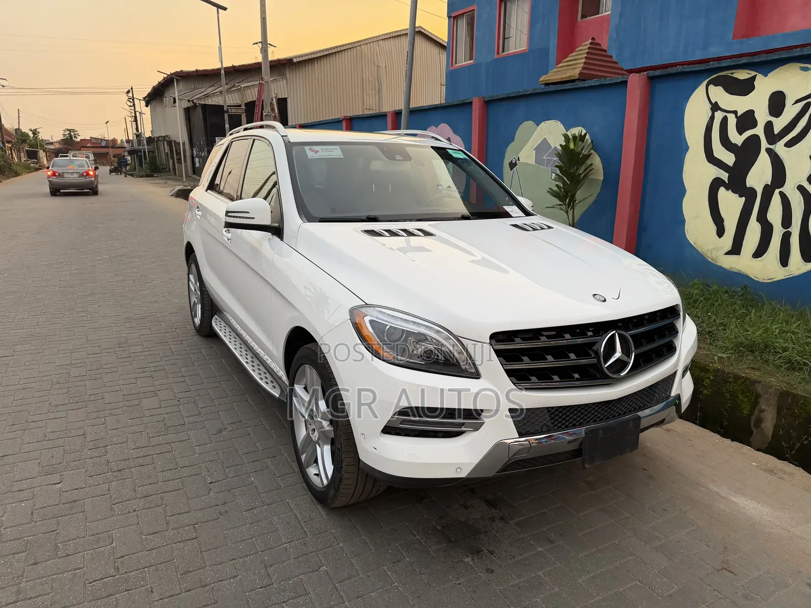 Mercedes-Benz M Class 2015 White