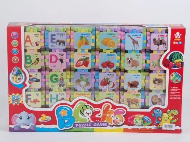 84pcs Puzzle Block Game