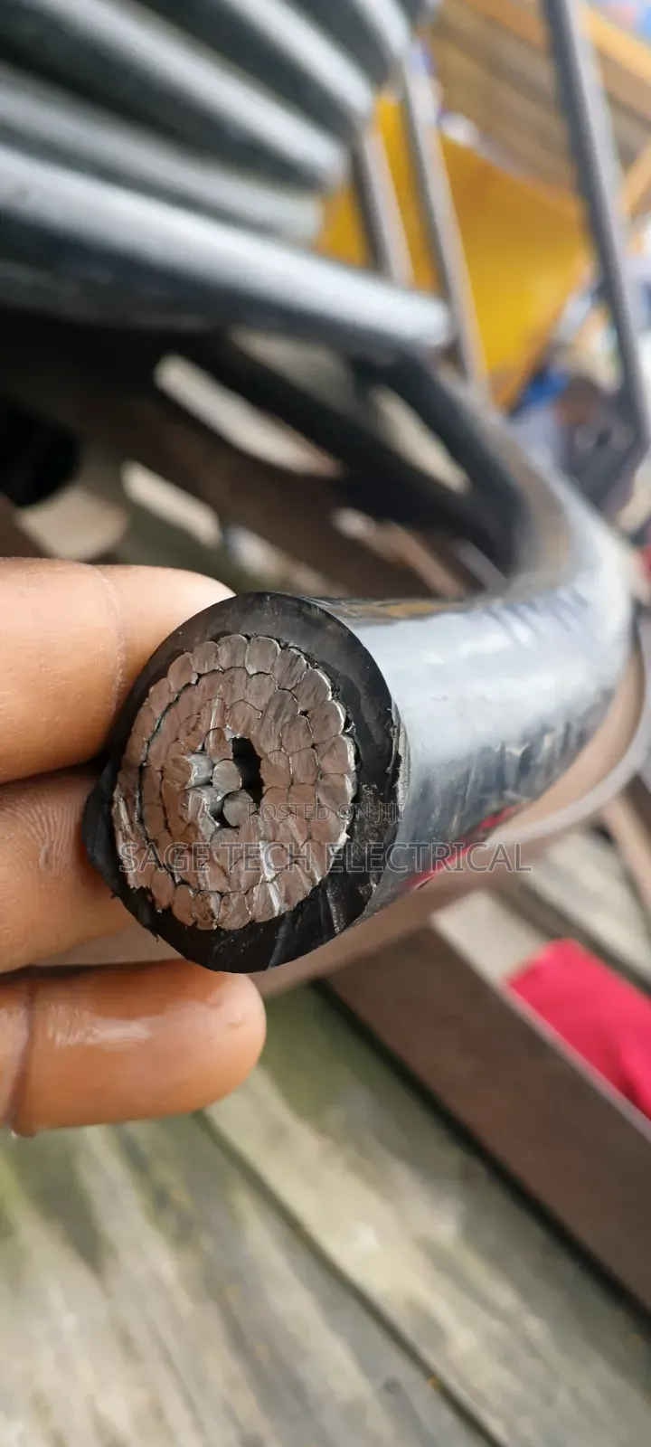 500mm Single Core Aluminum PVC PVC Cable