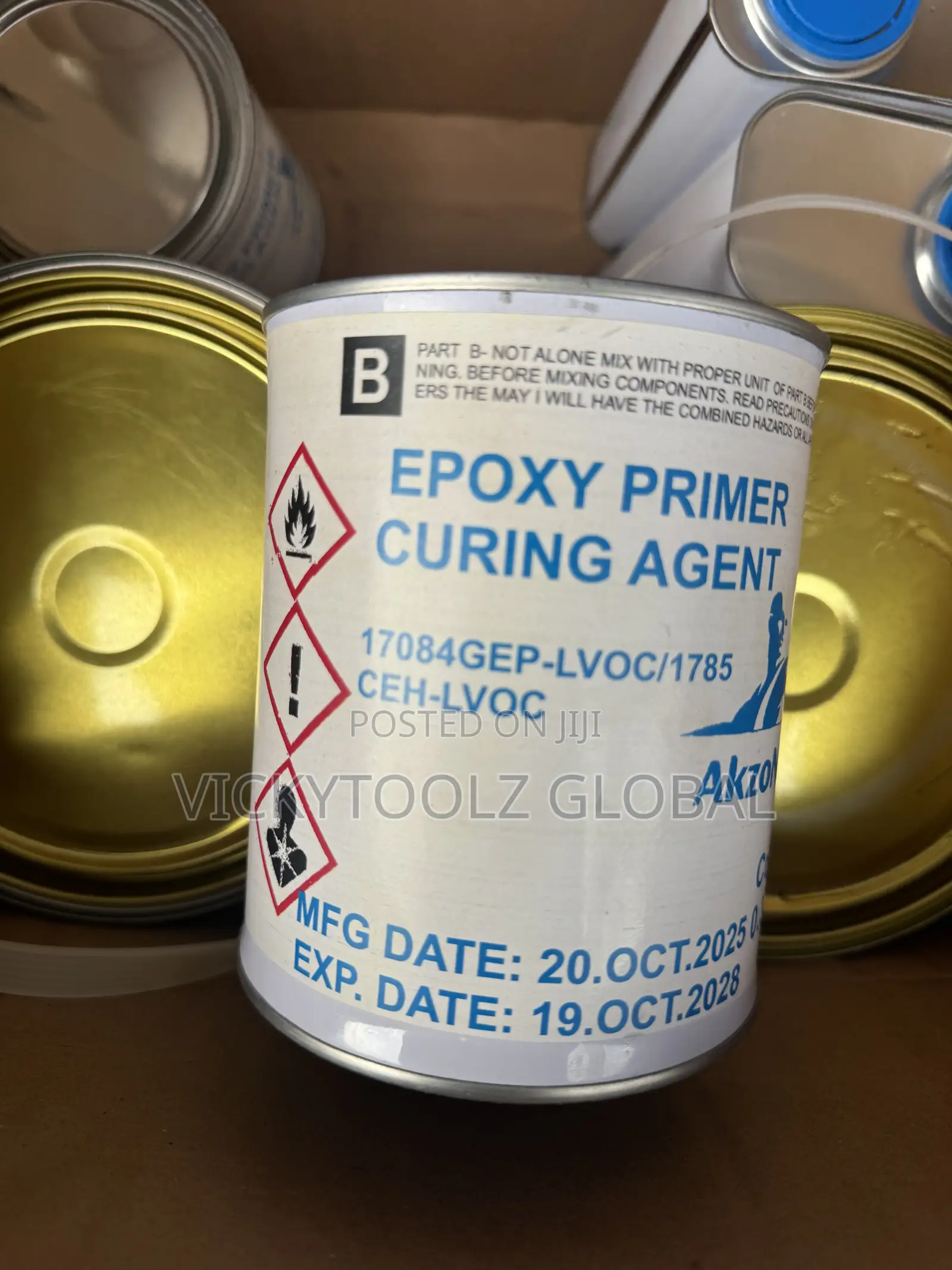Akzonobel Epoxy Primer Paint A And B 4litres