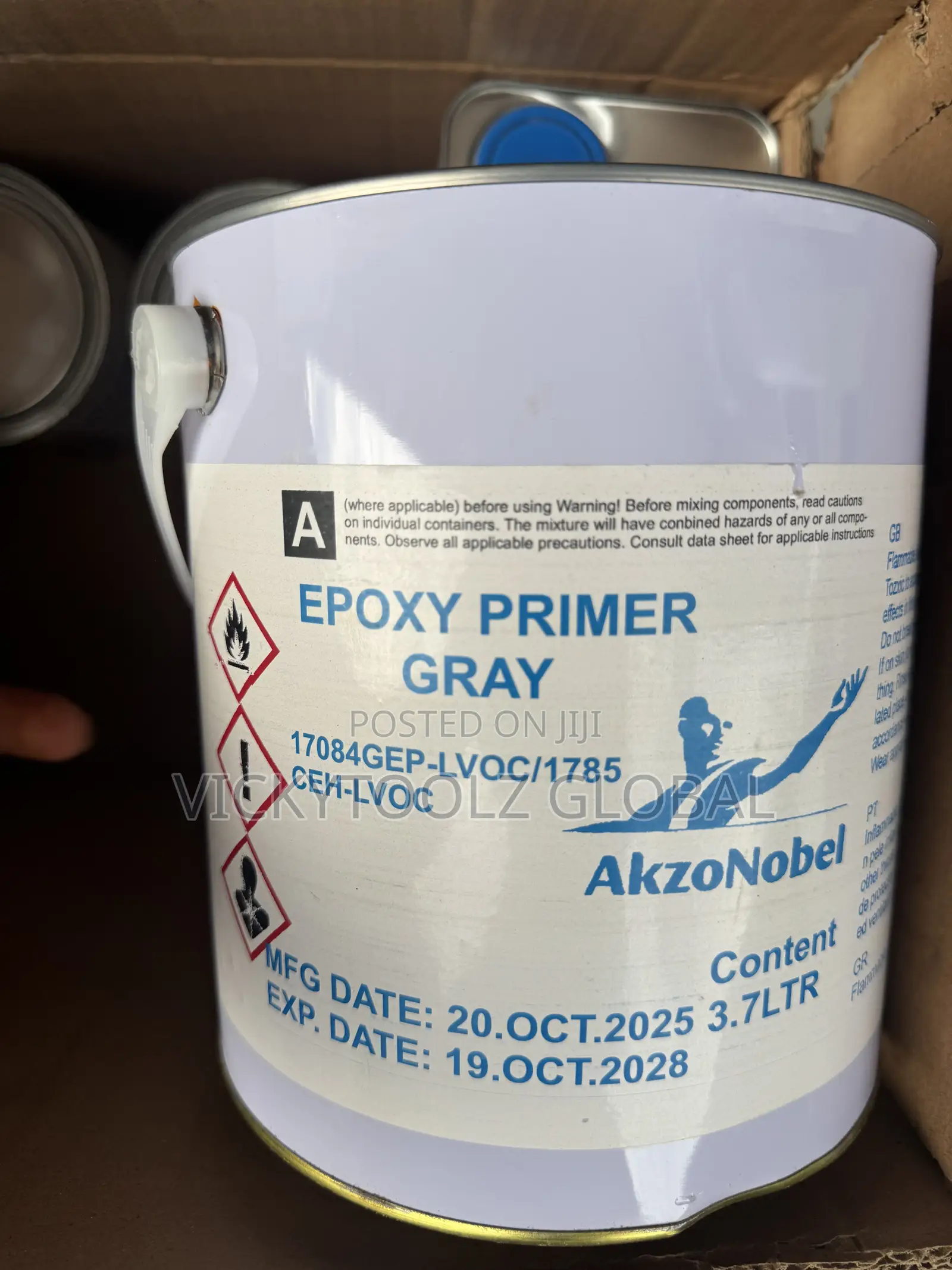 Akzonobel Epoxy Primer Paint A And B 4litres