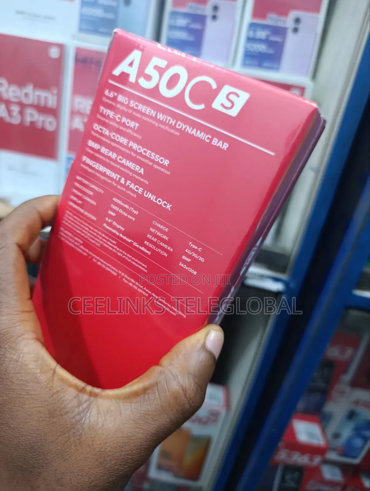 New Itel A50C 32 GB Green
