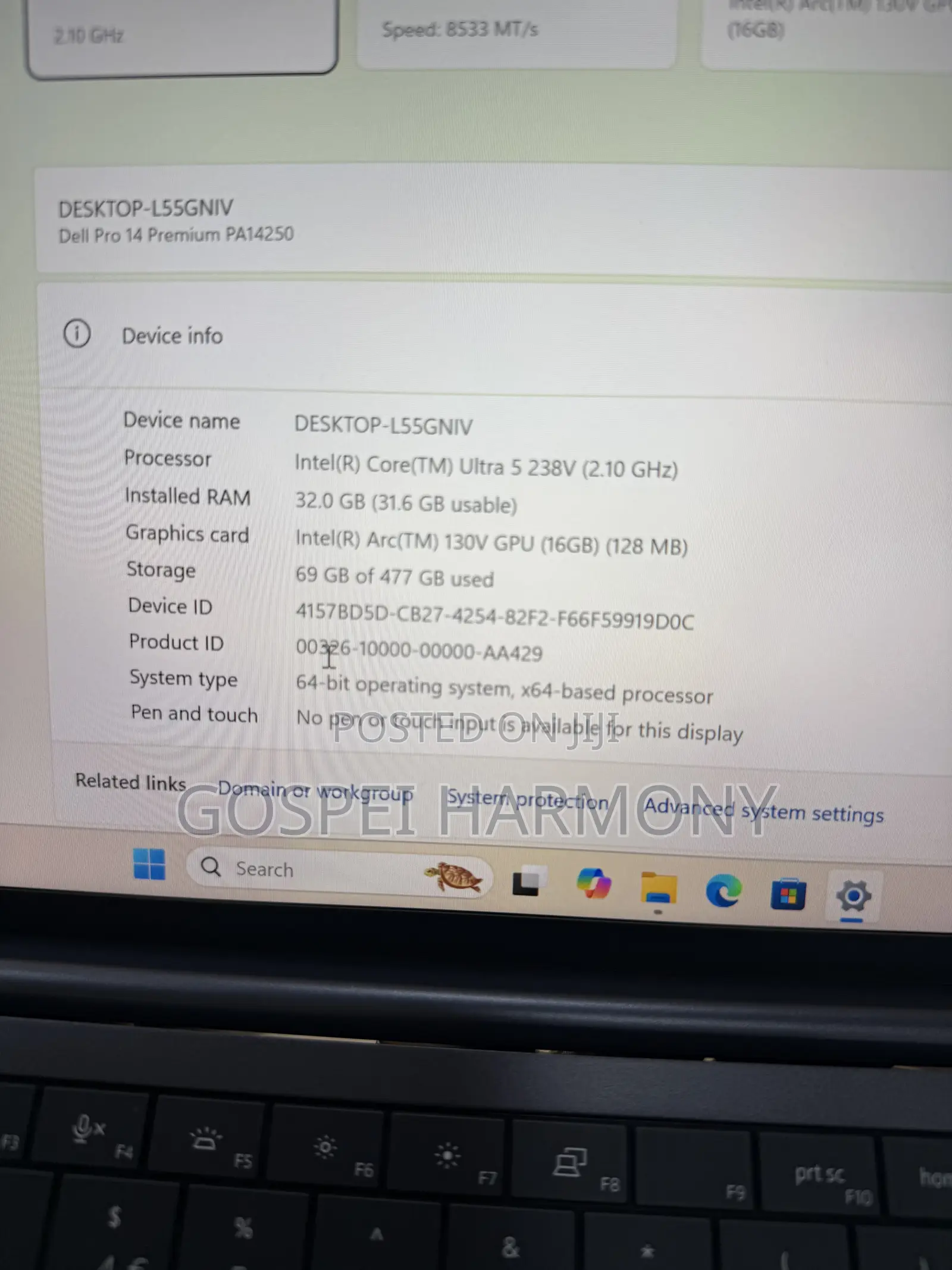 Laptop Dell 14 Premium 32GB Intel Core Ultra 5 SSD 512GB