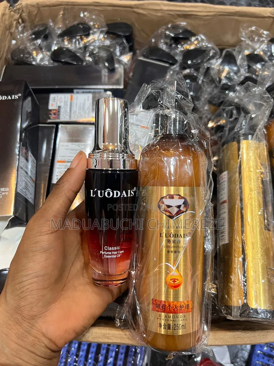 Loudais Hair Conditioner and Serum