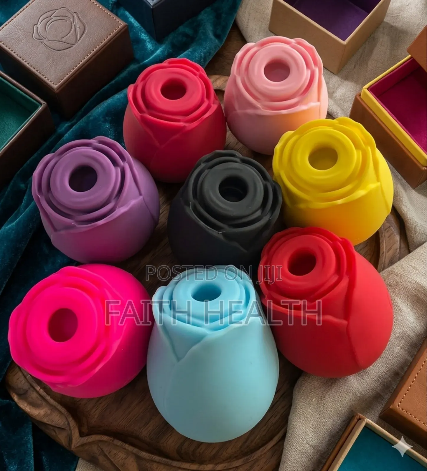 Premium Rose Toy Clitoral Suction Massager Oral Stimulator