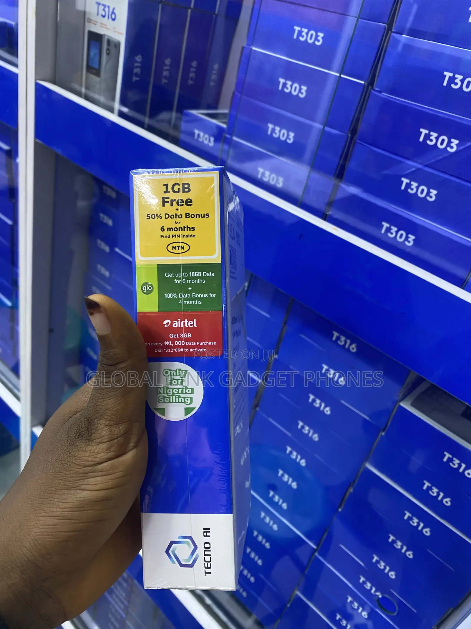 New Tecno Spark 16 GB Black