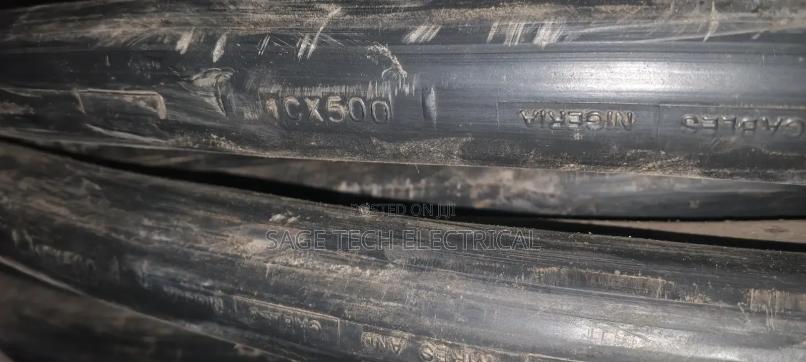 500mm Single Core Coleman Cable PVC PVC