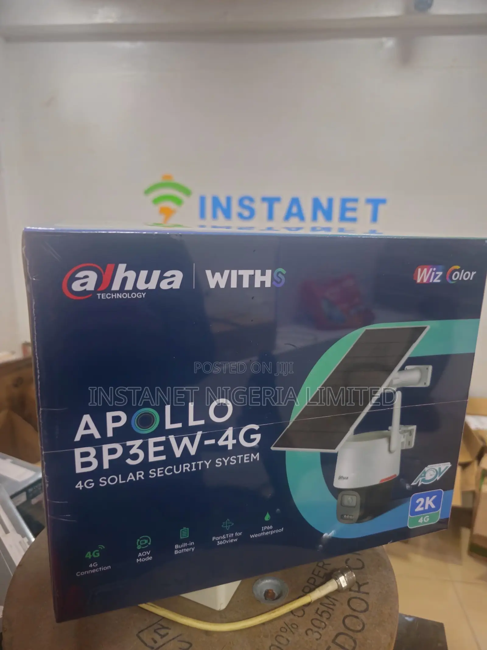 Dahua Apollo Bp3ew-4g Single-Lens Aov 4g Solar Powered Camera