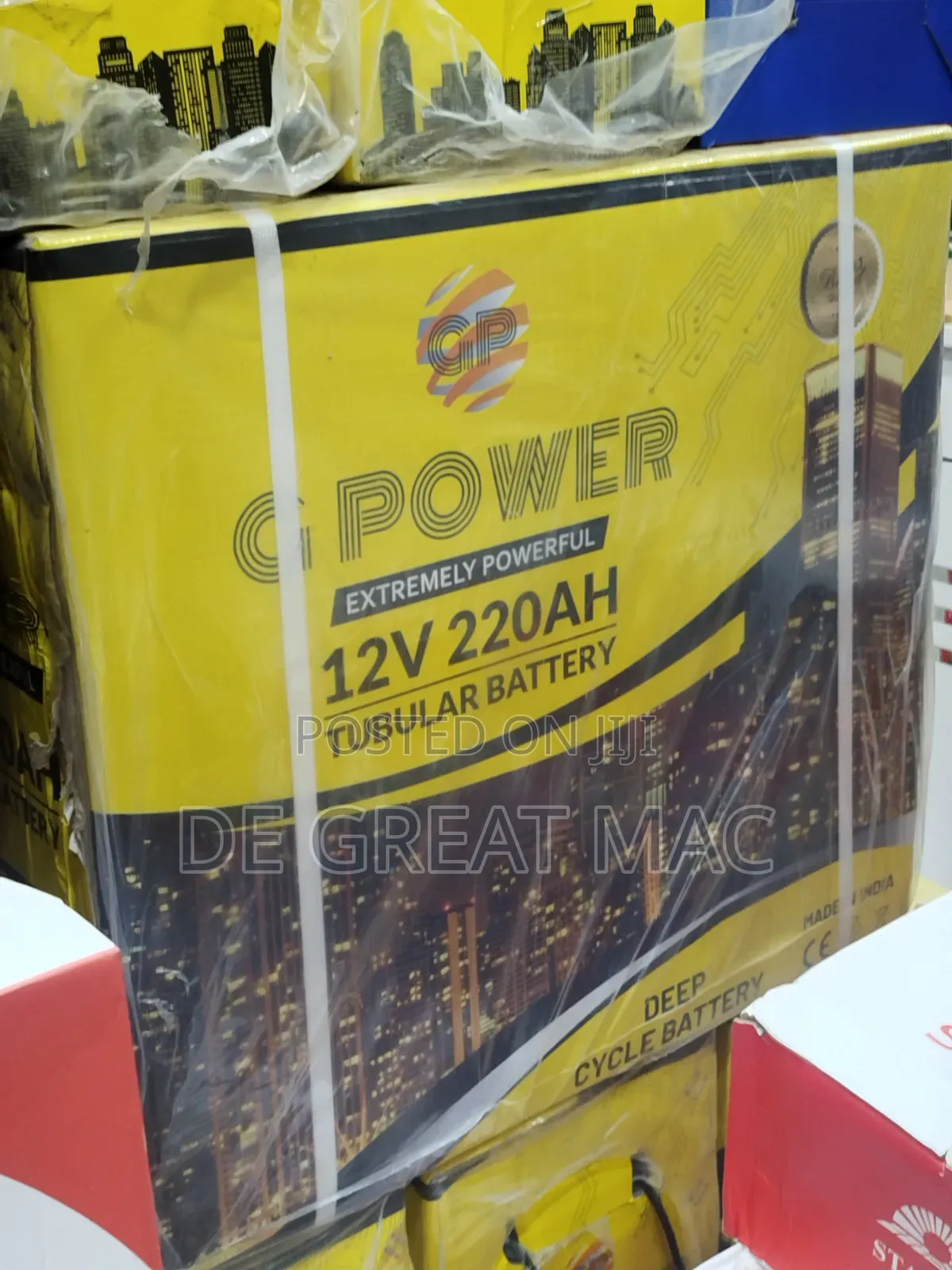 G Power Tubular Battery