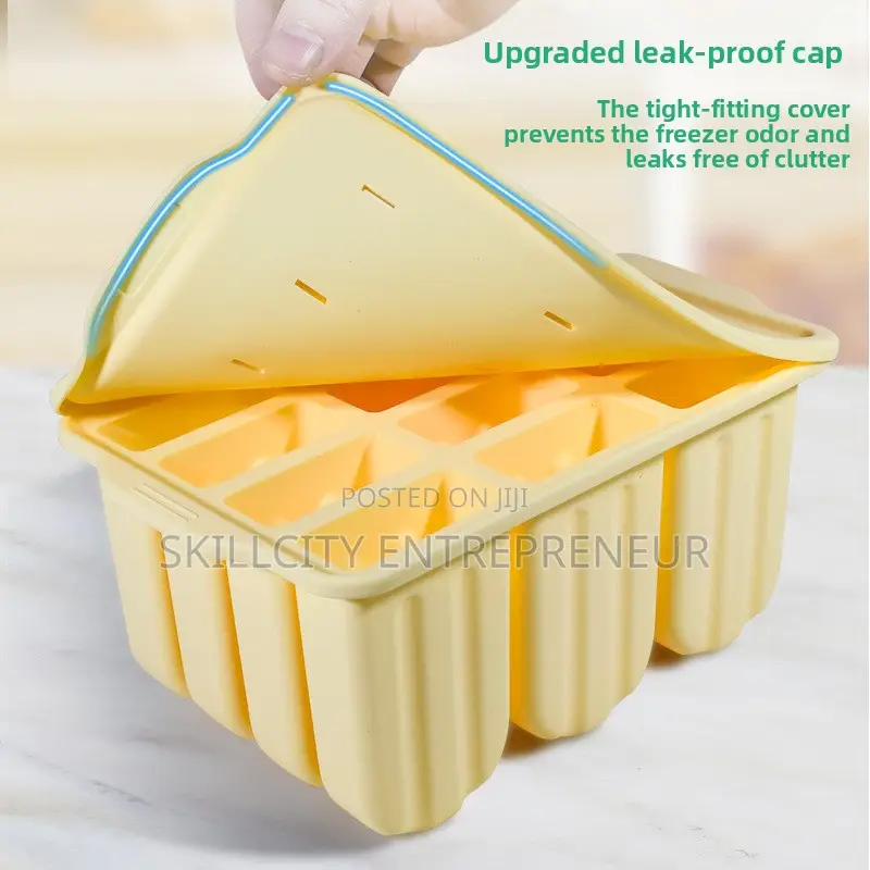 12-Piece Silicone Popsicle Maker Kit