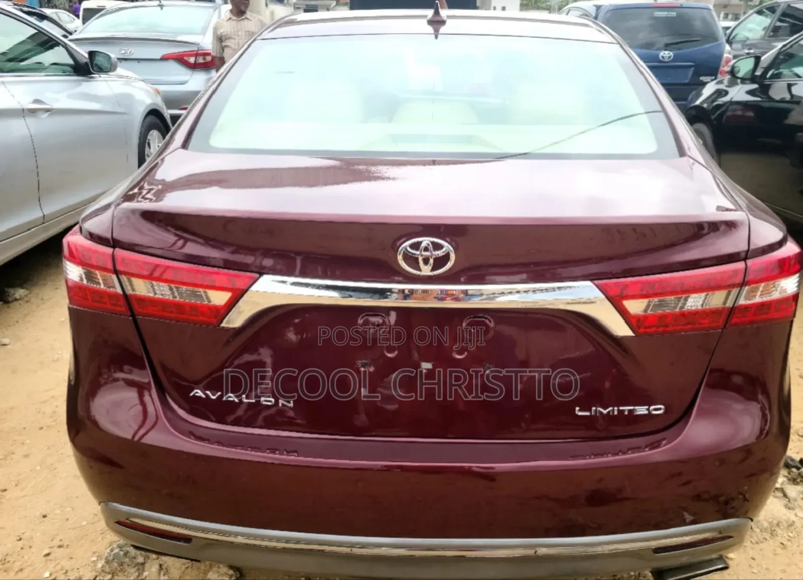 Toyota Avalon Limited (3.5L 6cyl 6A) 2018 Burgundy