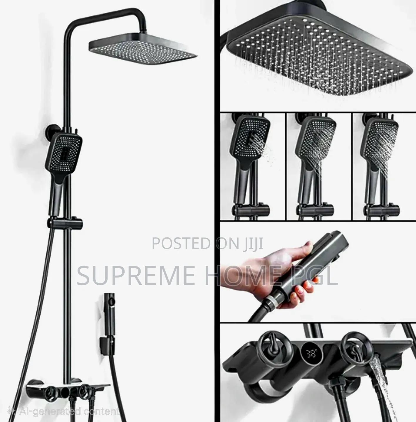High Quality Thermostatic Surface Shower