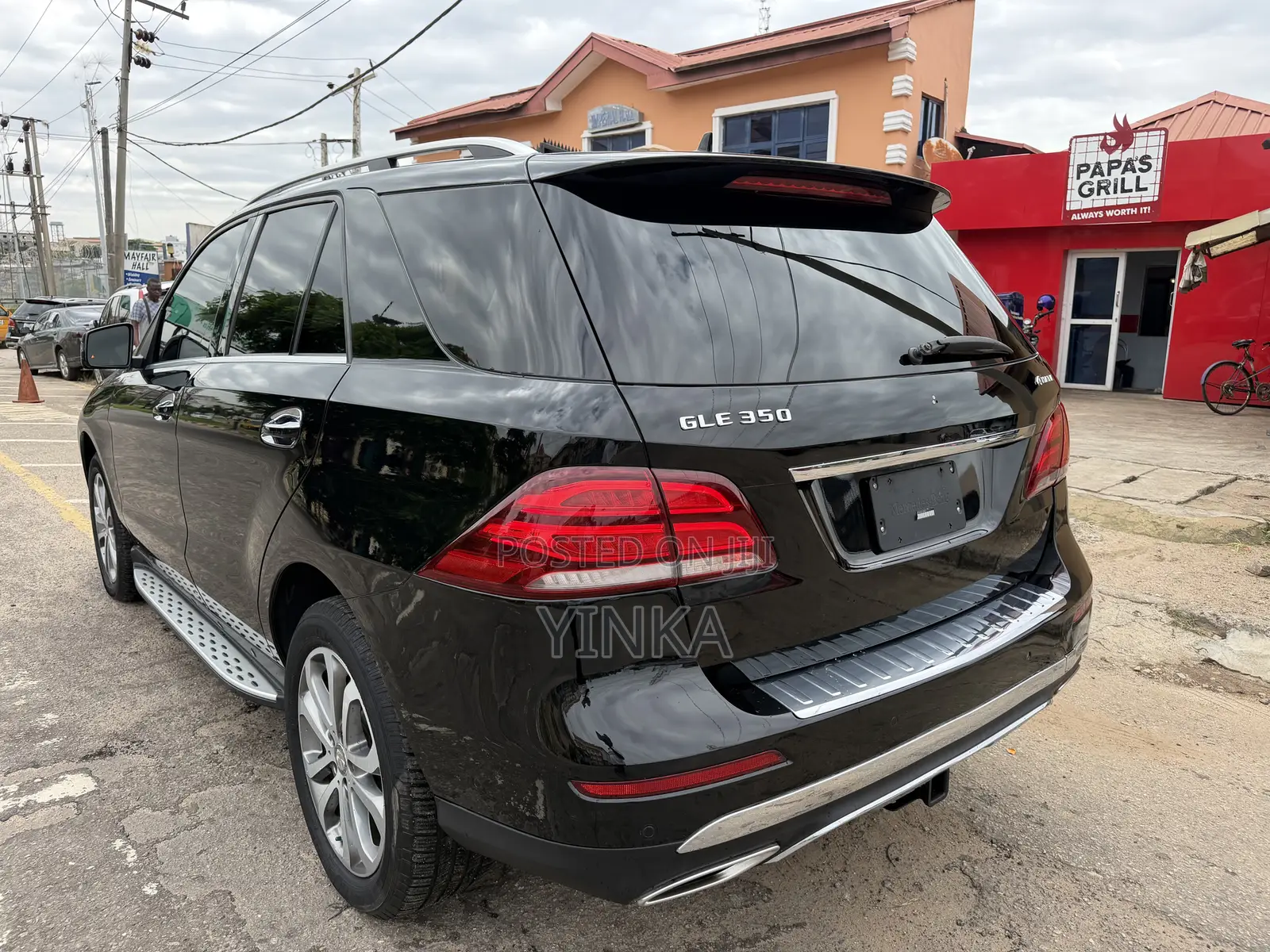 Mercedes-Benz GLE-Class GLE 350d 4MATIC 2016 Black